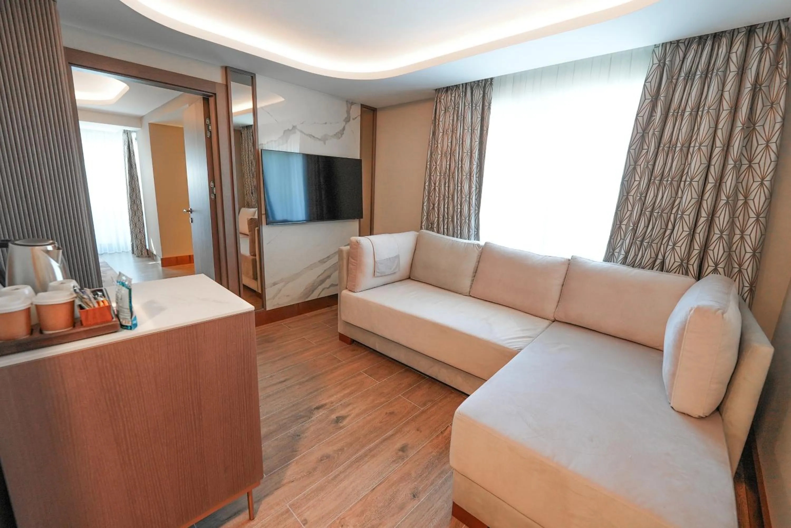 Living room in Boreas Hotel & SPA, Trademark Collection by Wyndham