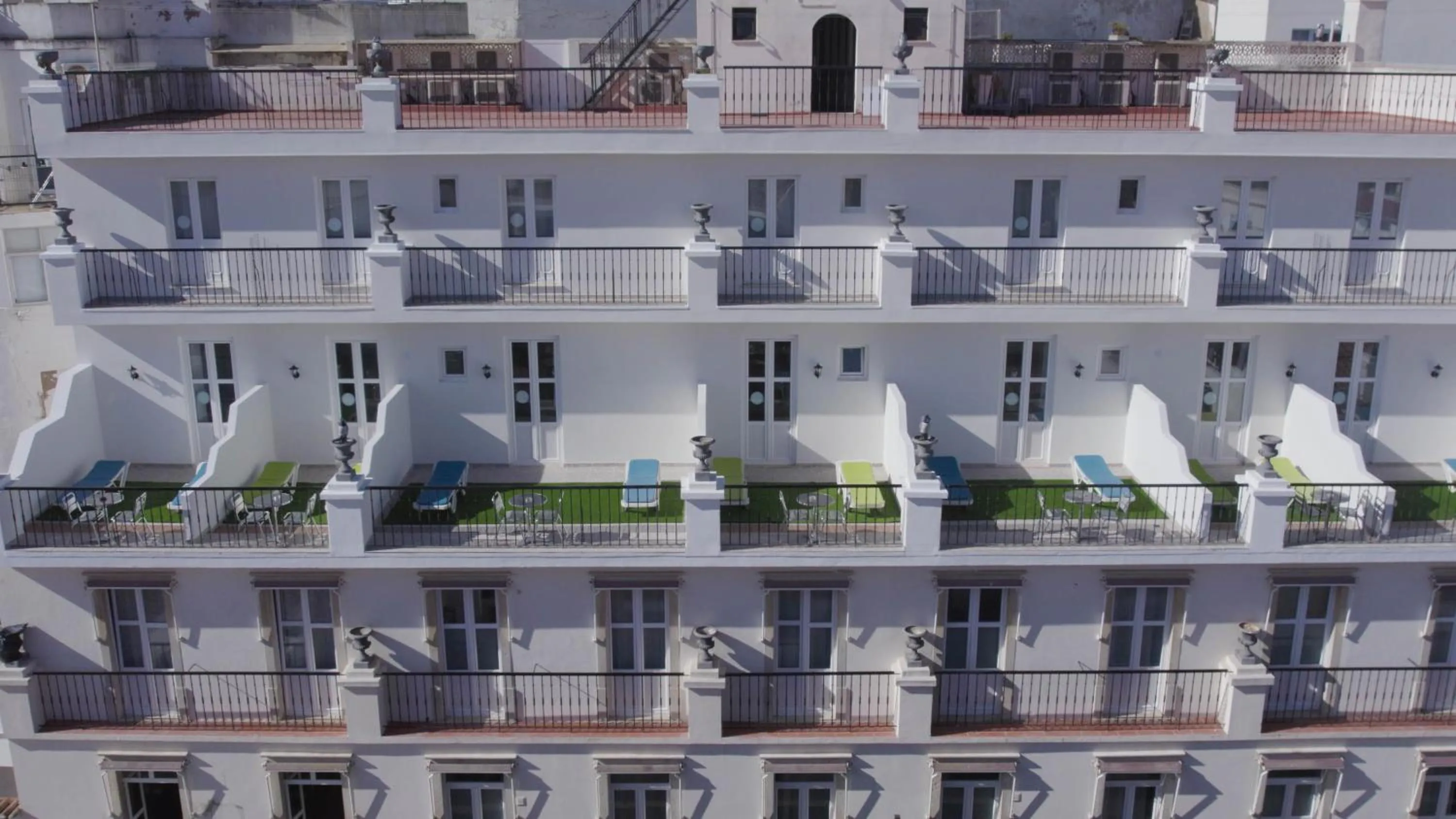 Facade/entrance in Albufeira Beach Hotel by Kavia