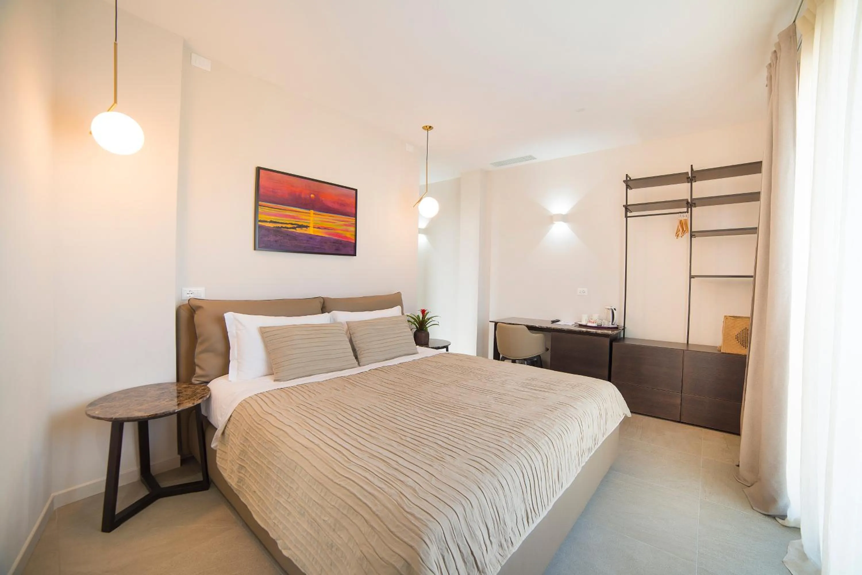 Bedroom, Bed in Garda Room