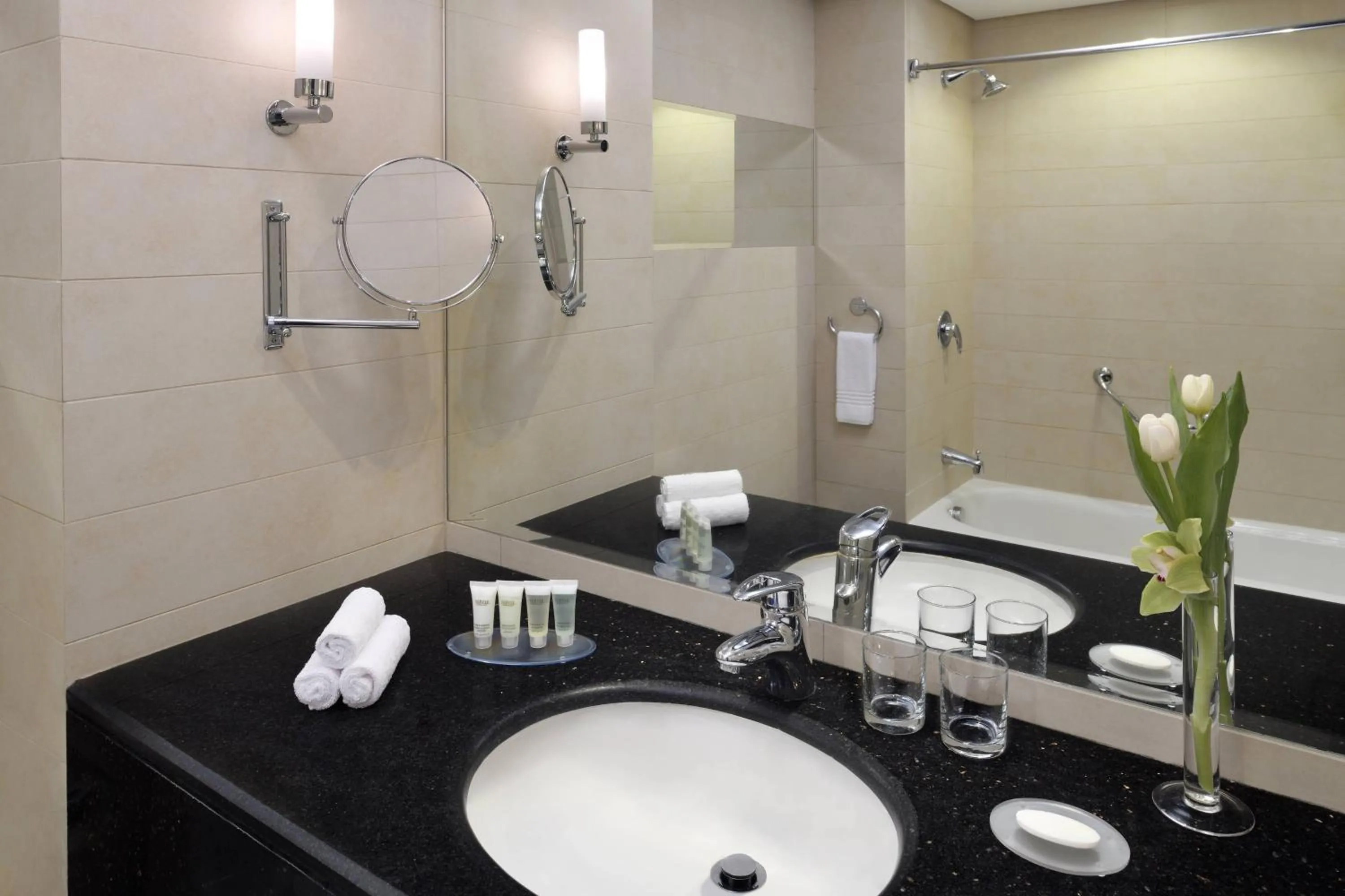 Bathroom in Courtyard by Marriott Riyadh Diplomatic Quarter
