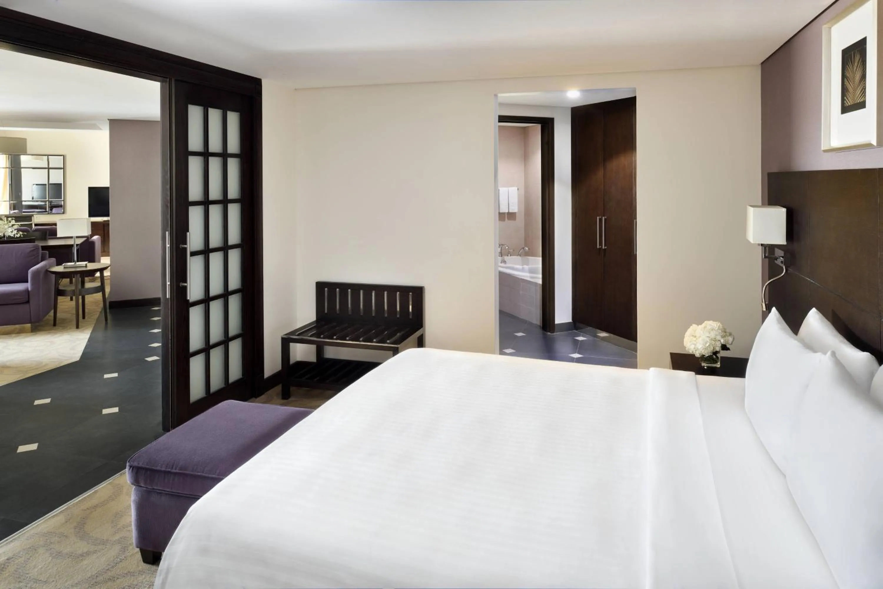 Bedroom, Bed in Courtyard by Marriott Riyadh Diplomatic Quarter
