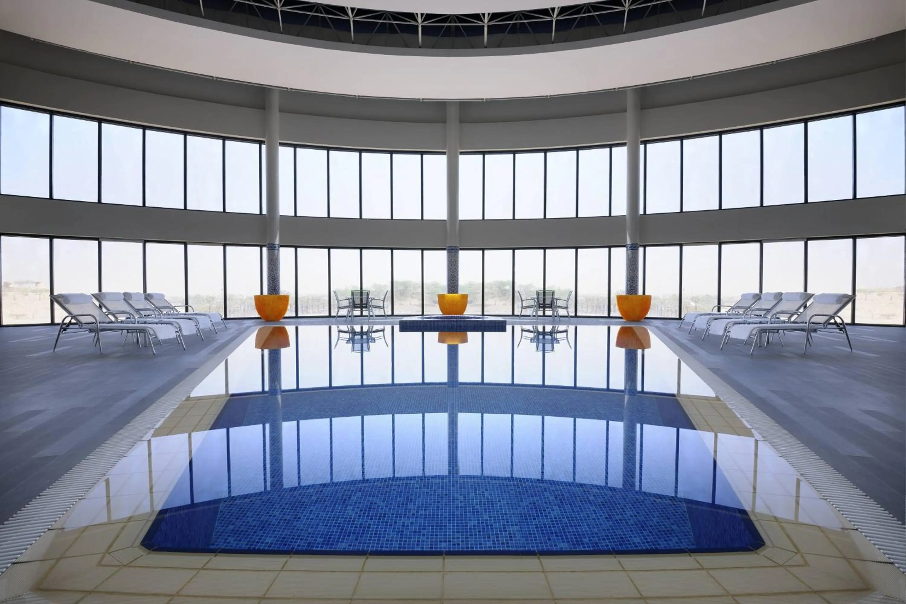Swimming pool in Courtyard by Marriott Riyadh Diplomatic Quarter