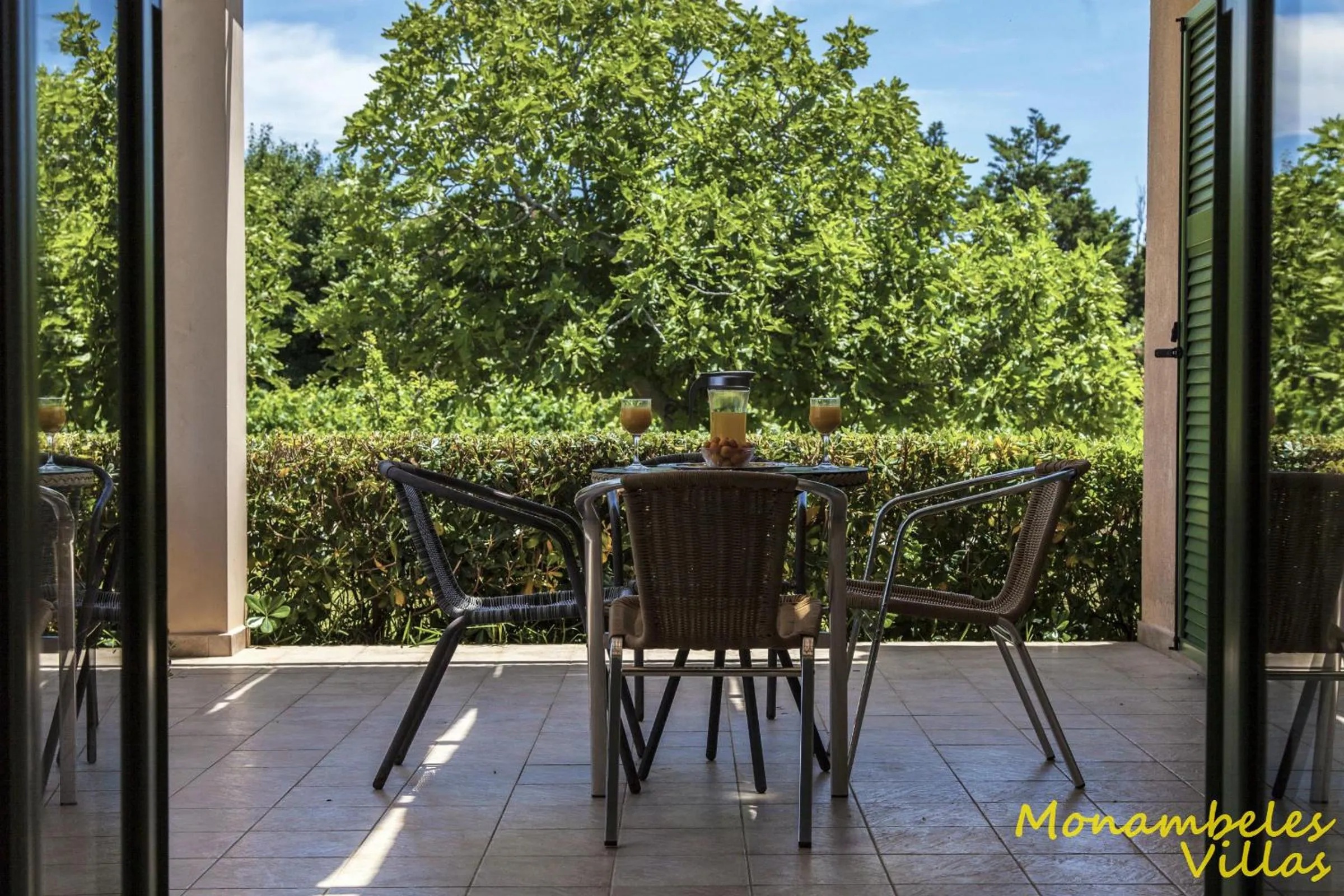 Balcony/Terrace in Monambeles Villas