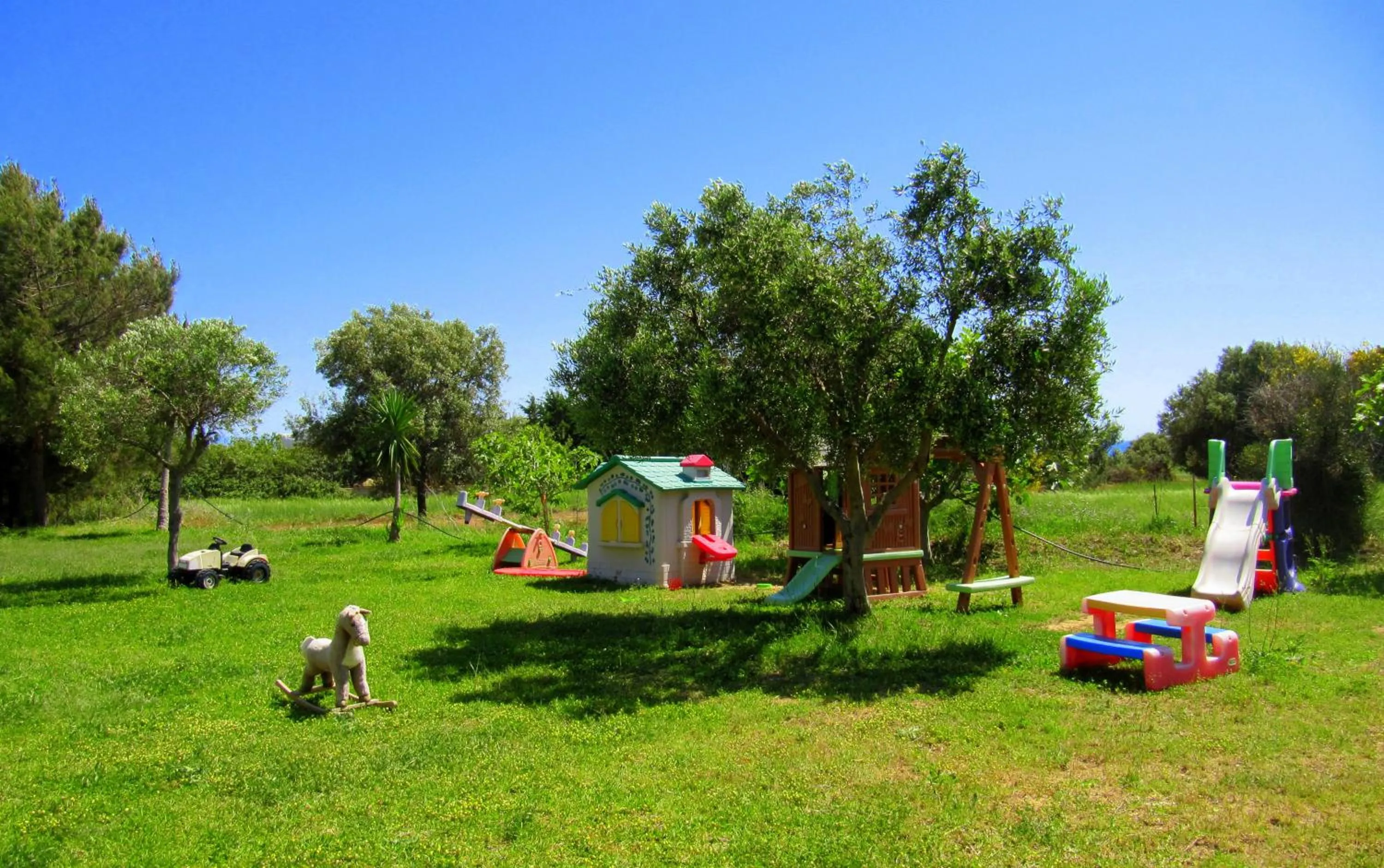 Children play ground in Monambeles Villas