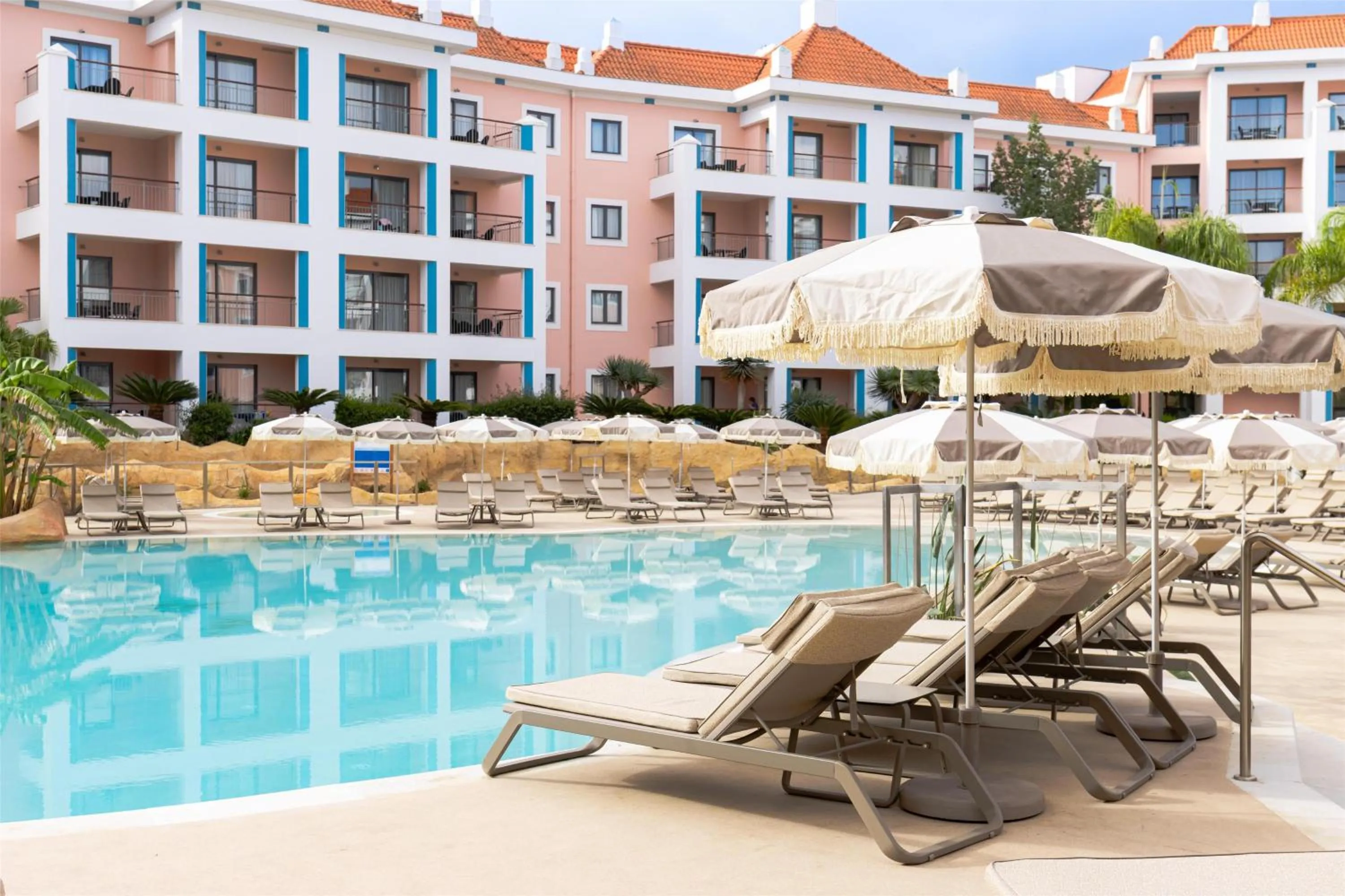 Pool view in Hilton Vilamoura