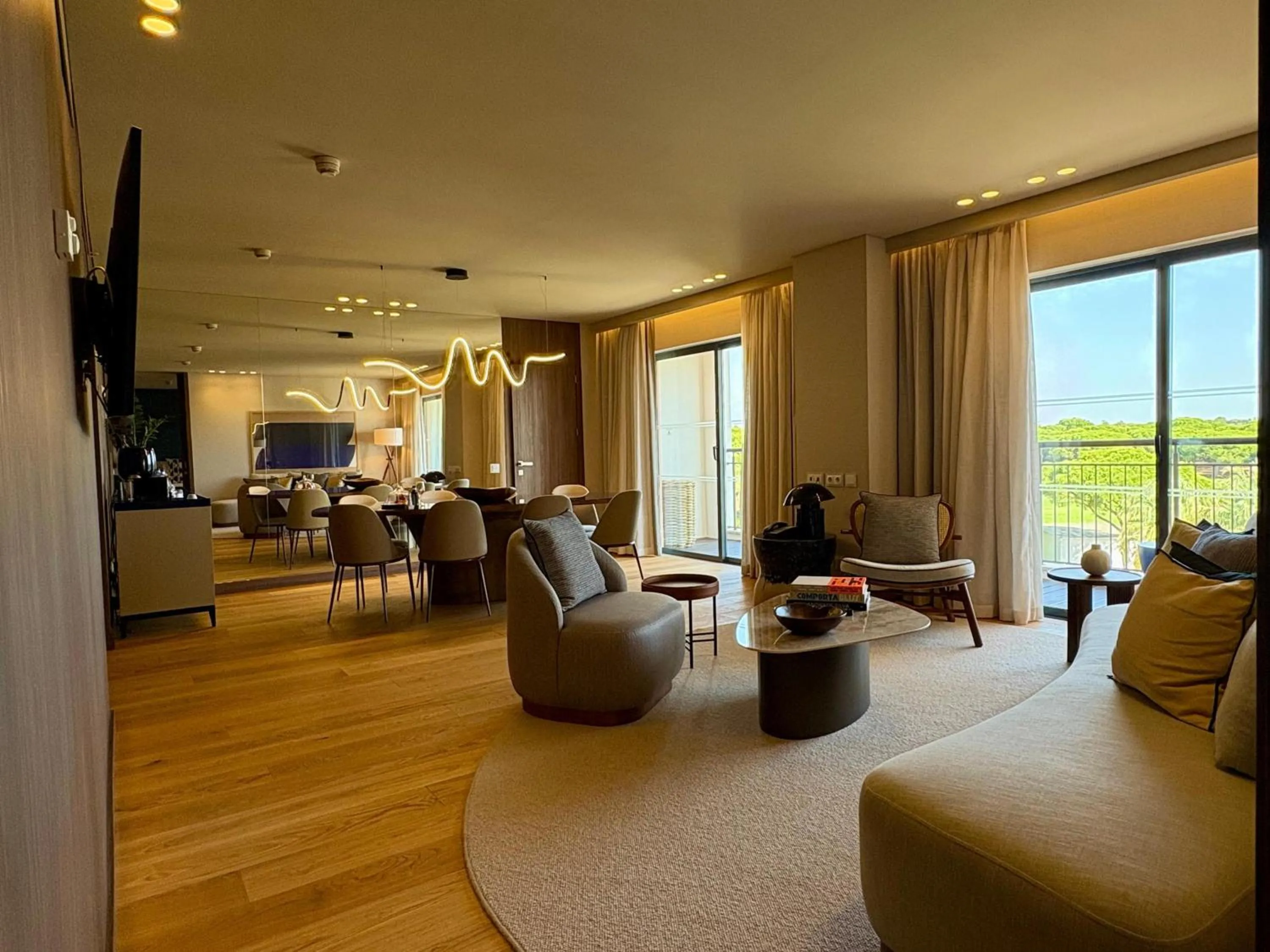 Living room in Hilton Vilamoura
