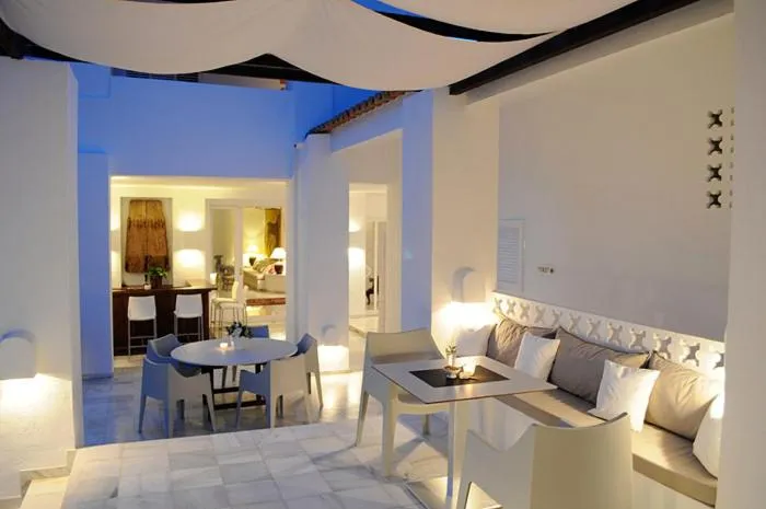 Seating area in Hotel Village