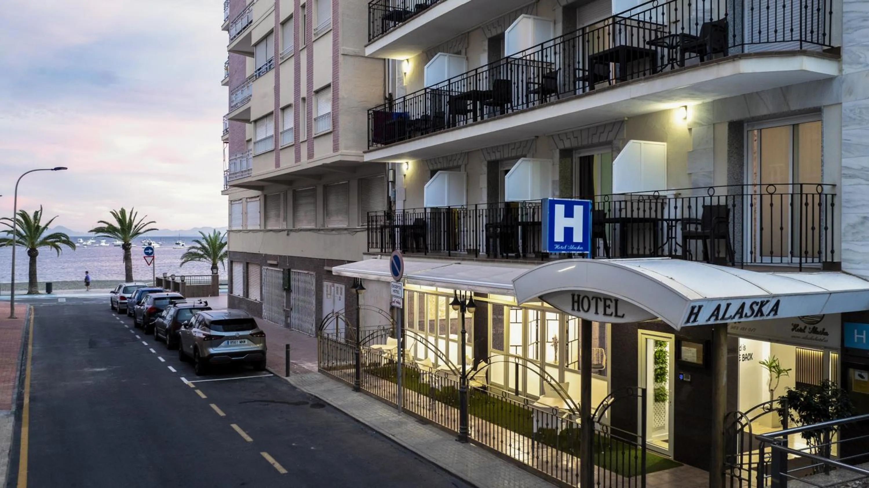 Property building in Hotel Alaska