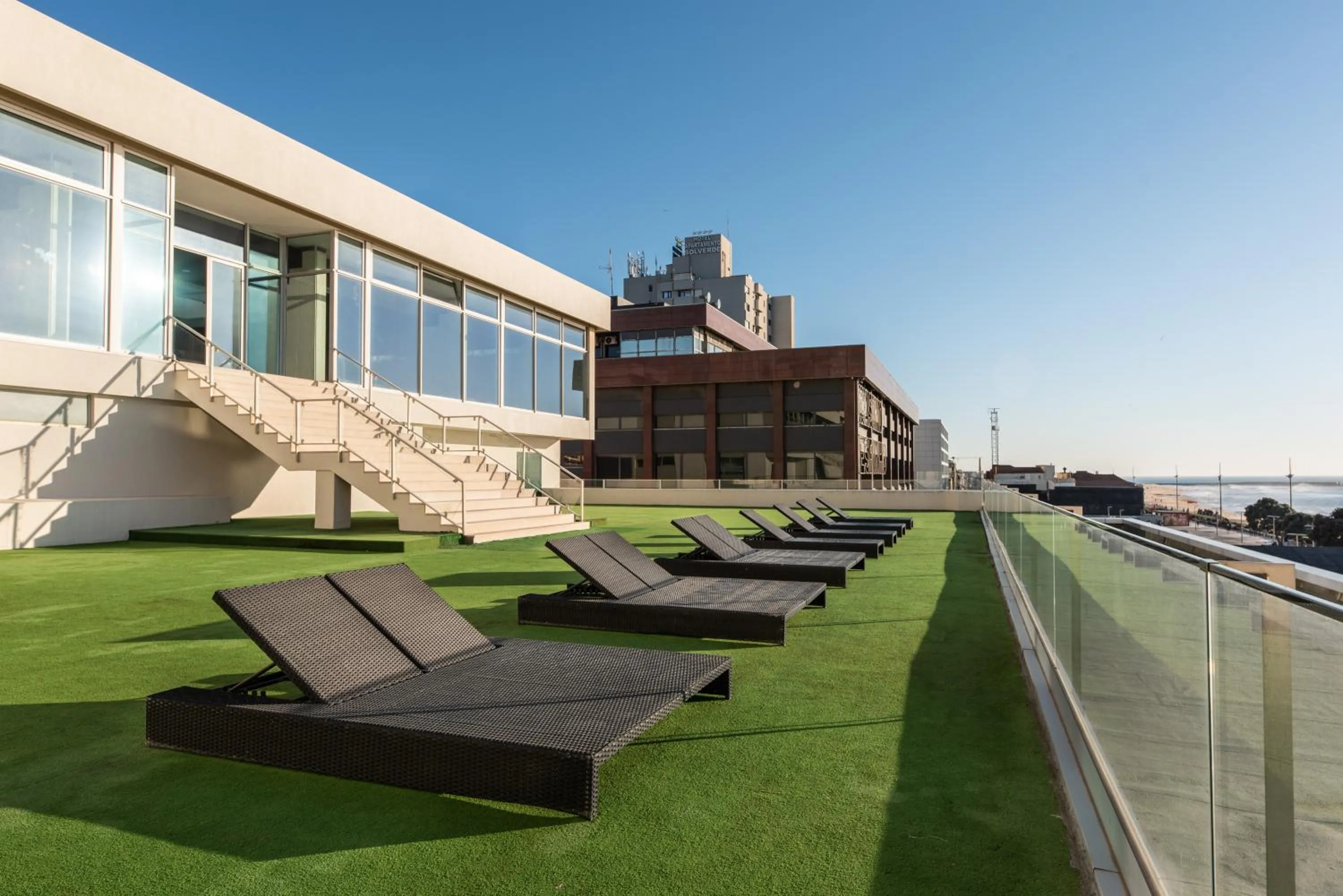 Balcony/Terrace in Exe Praia Golfe