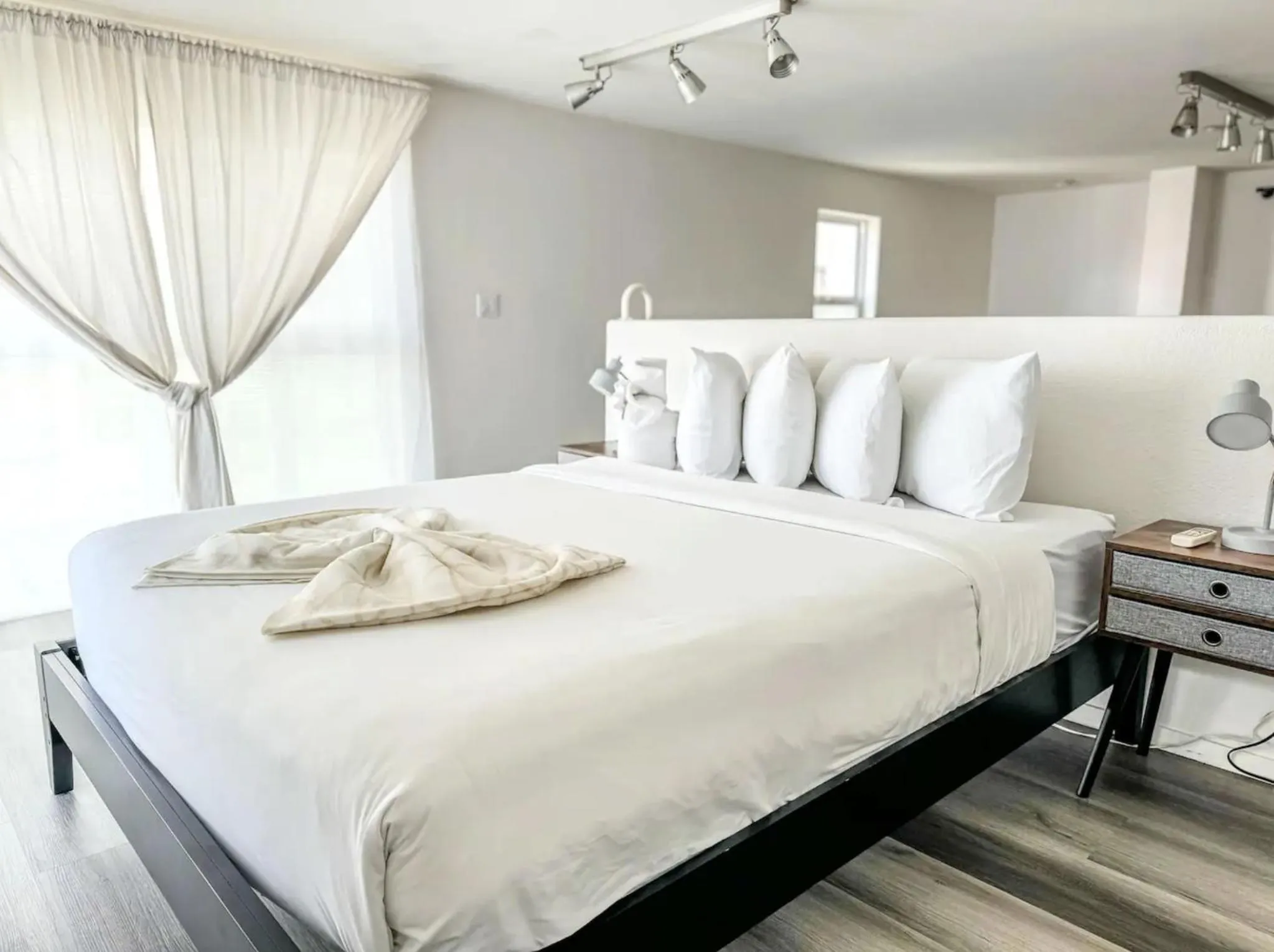 Bed in Little Italy Modern Lofts