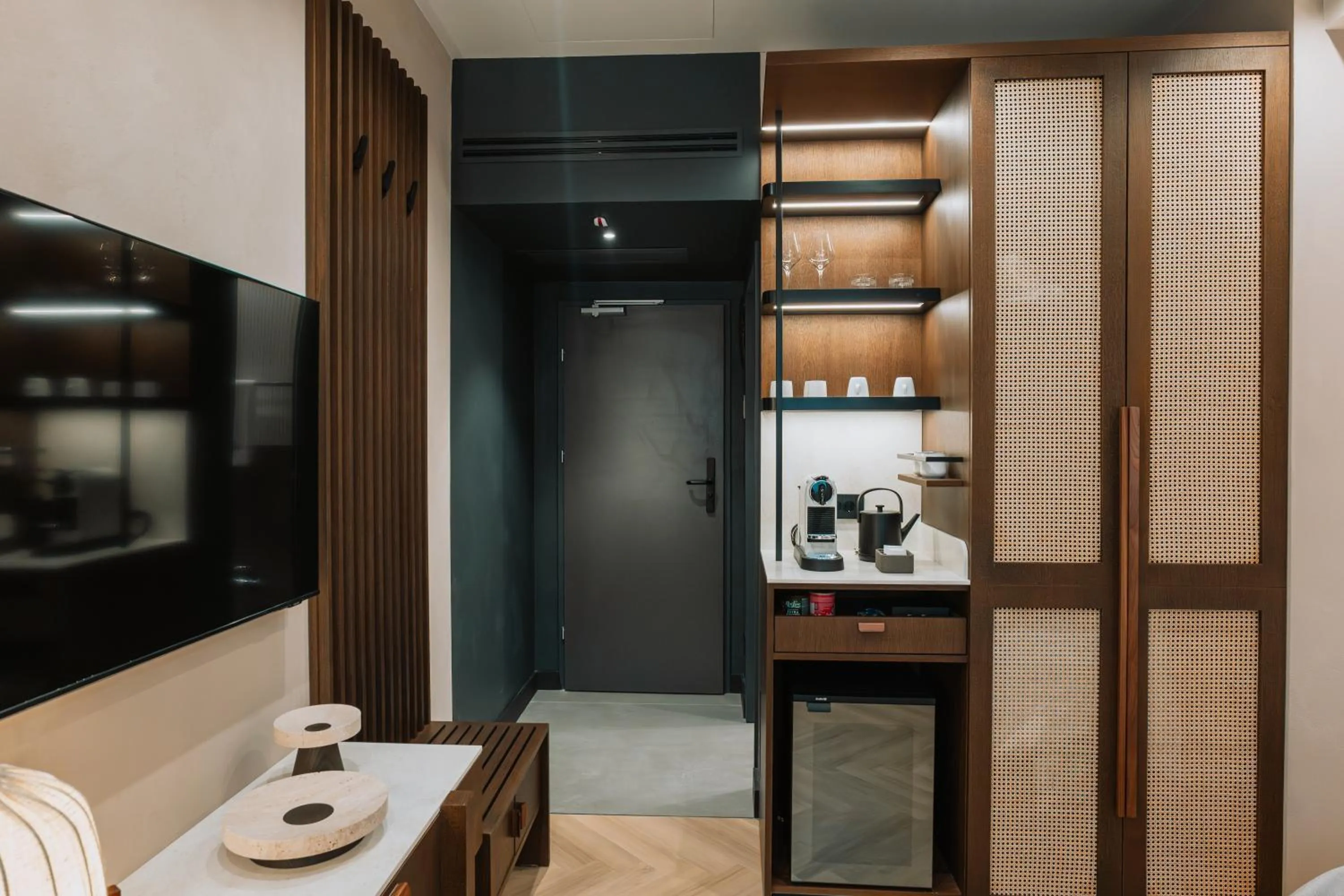 minibar in Hotel Trianon