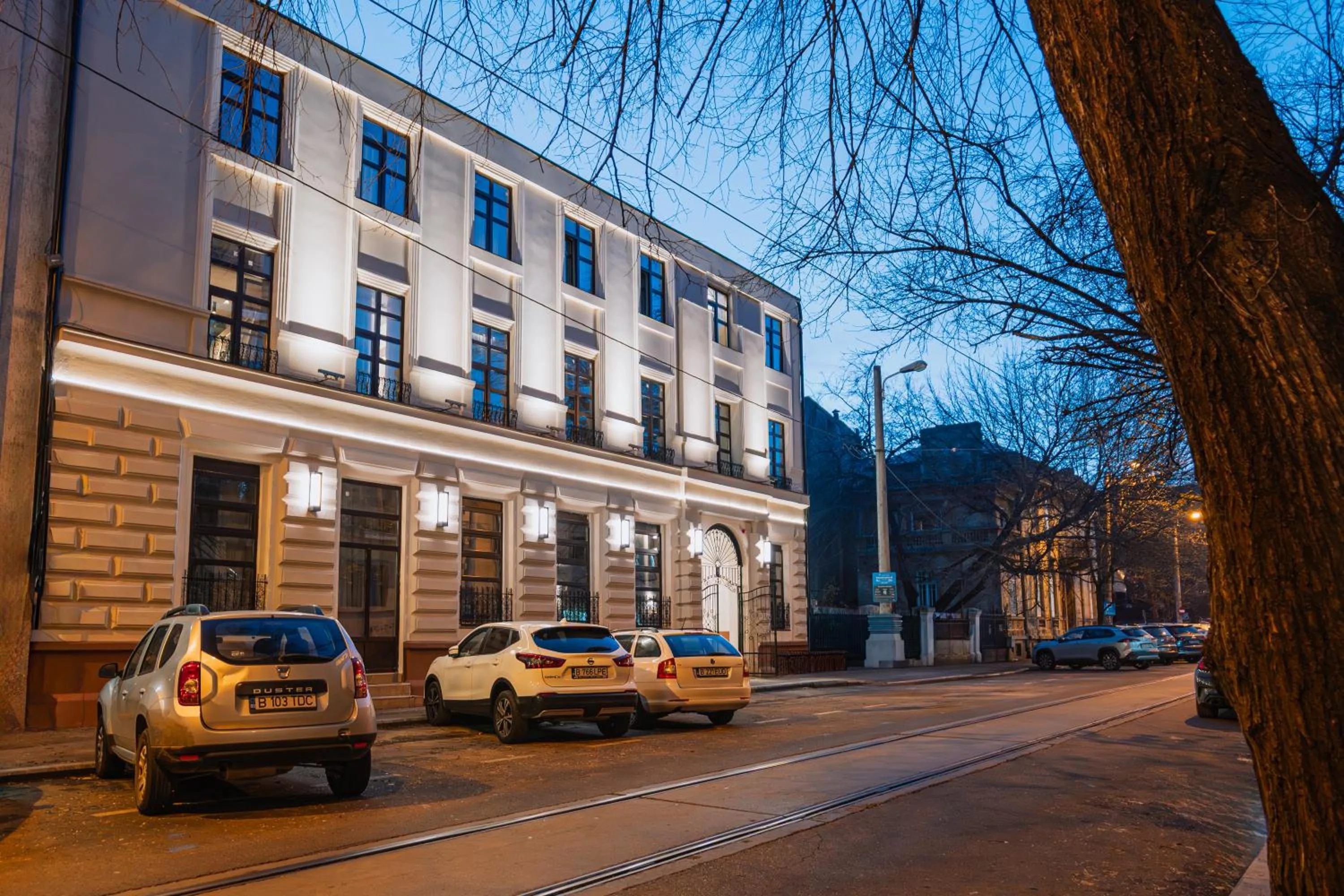 Facade/entrance in Hotel Trianon