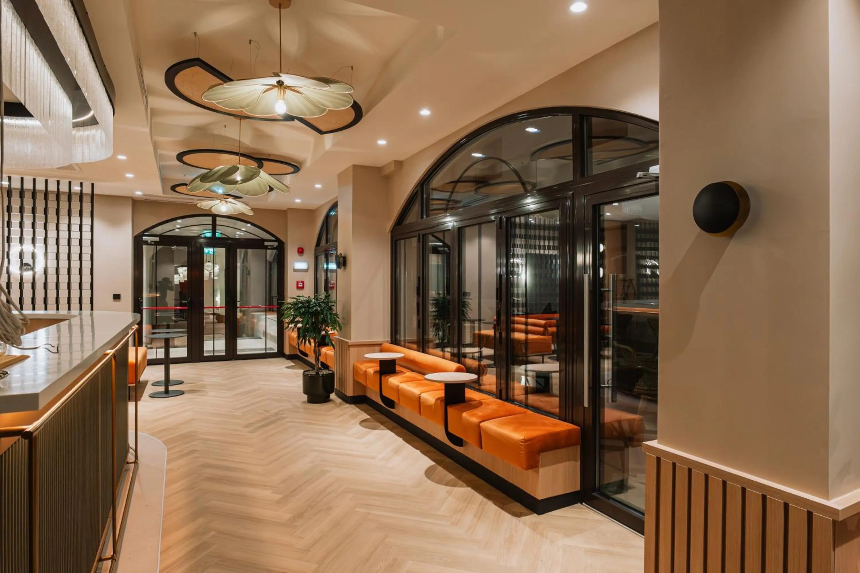 Lobby or reception in Hotel Trianon