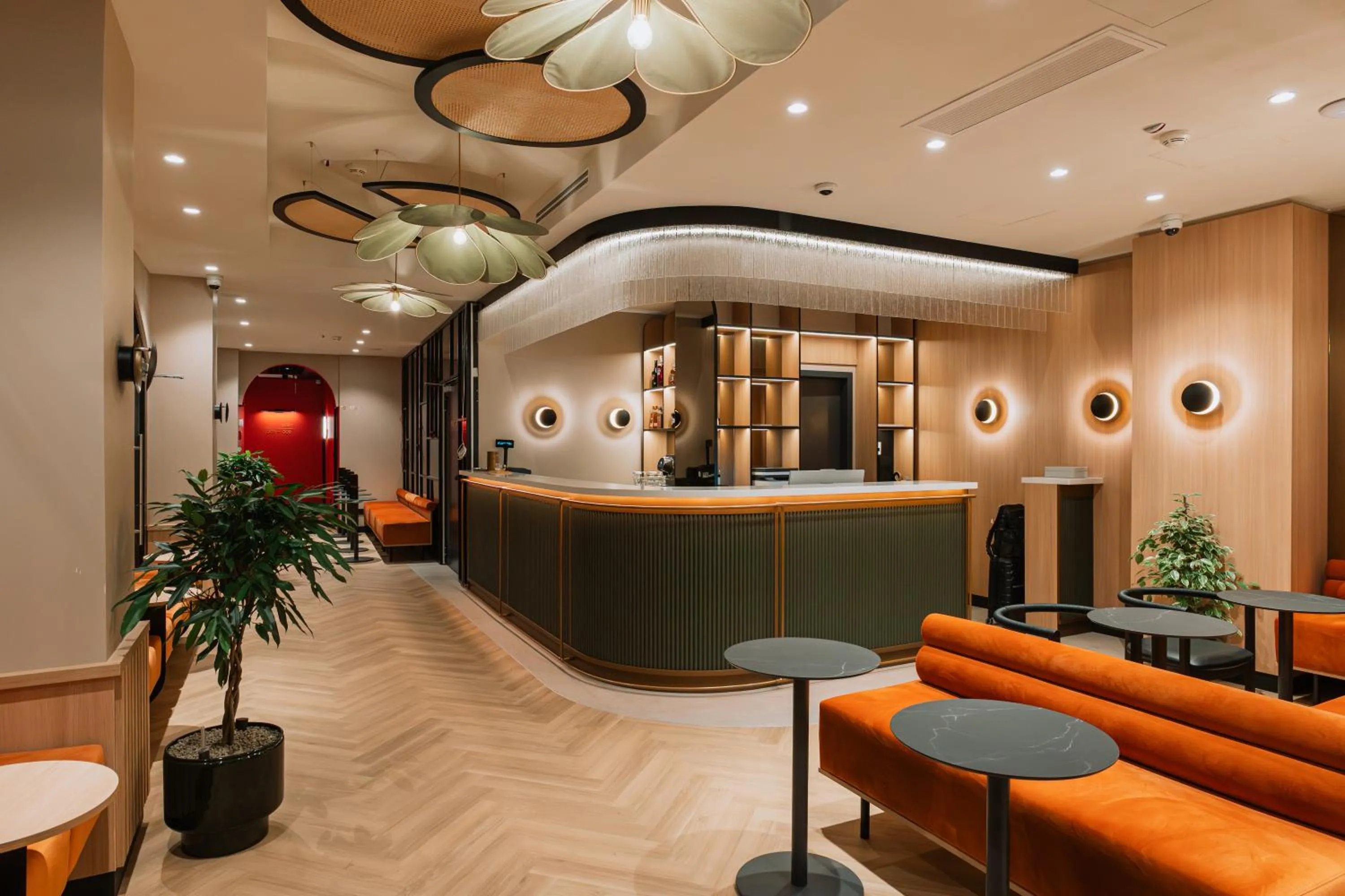 Lobby or reception in Hotel Trianon