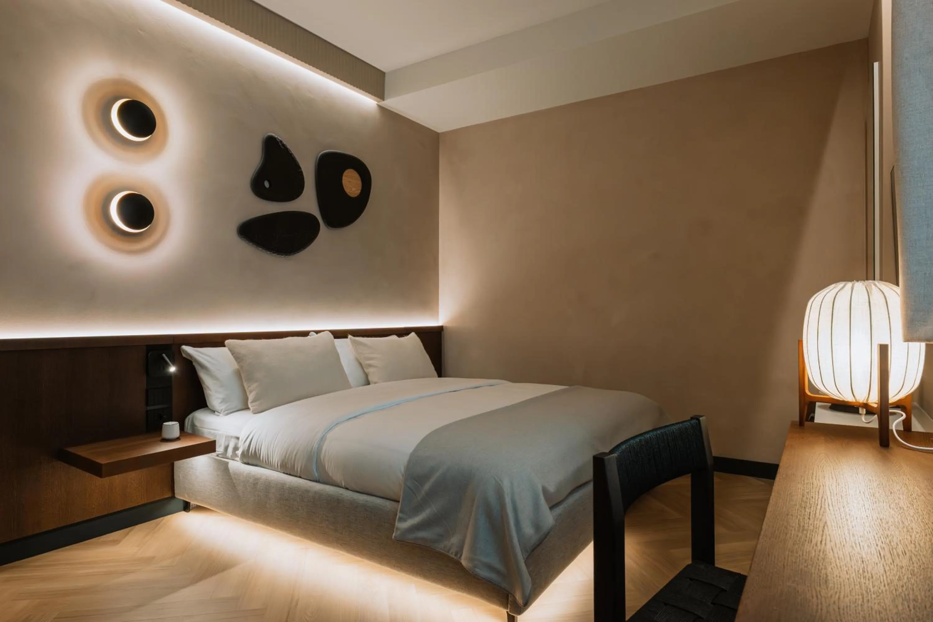 Bed in Hotel Trianon