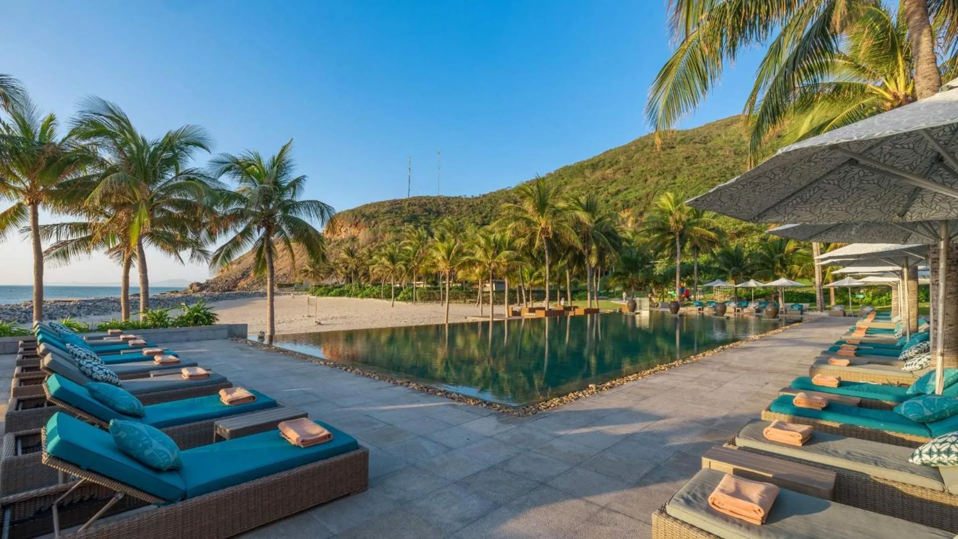 Swimming pool in Mia Resort Nha Trang