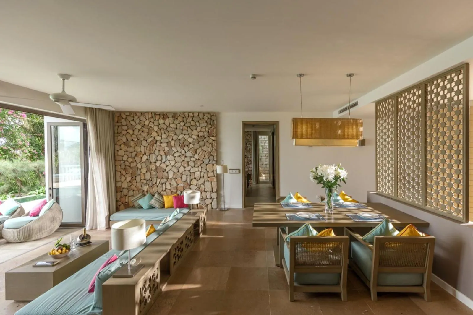 Living room in Mia Resort Nha Trang