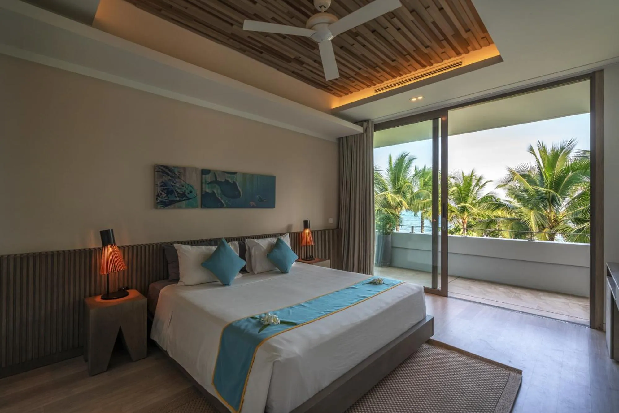Bedroom, Bed in Mia Resort Nha Trang