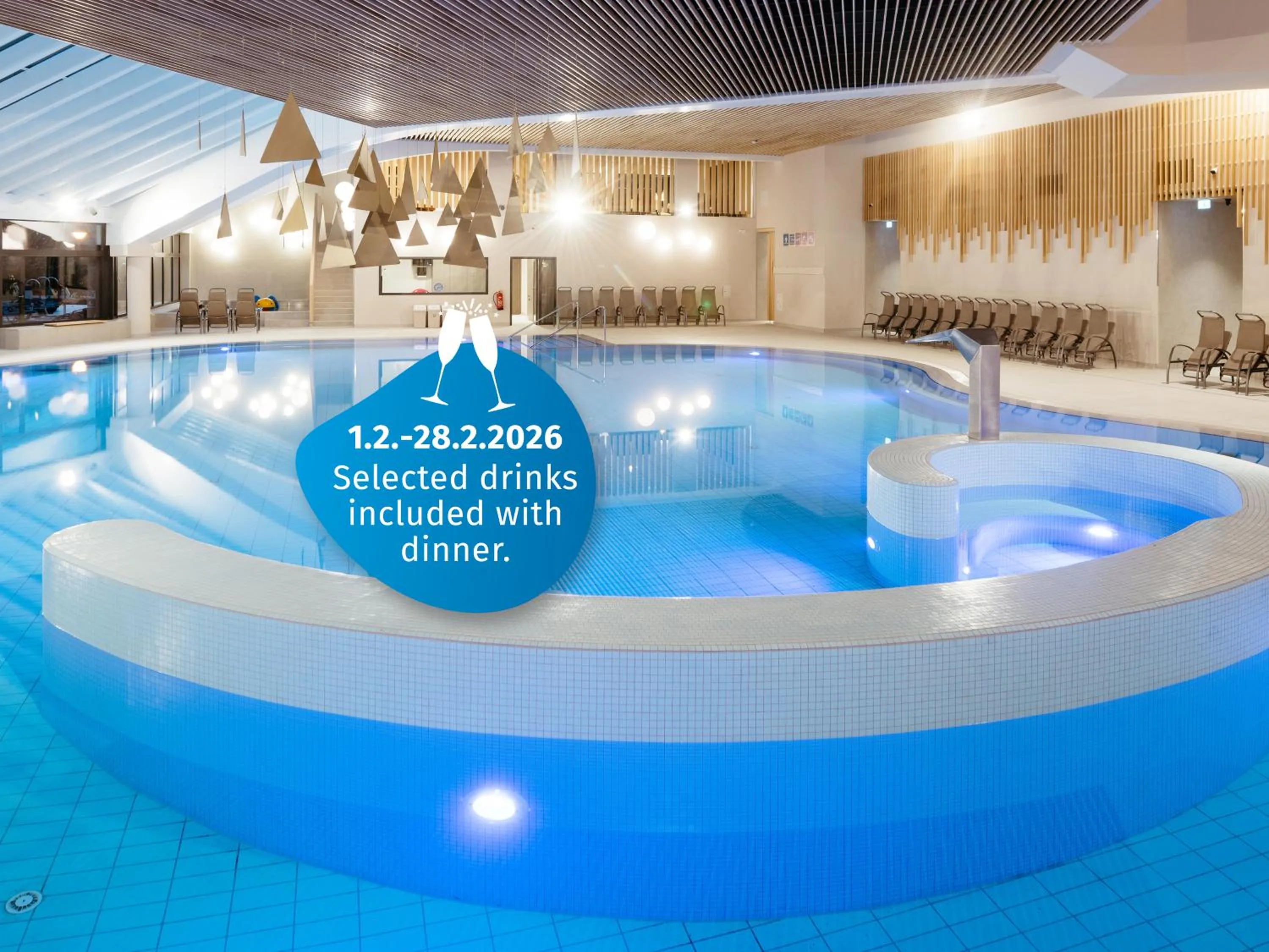 Swimming pool in Hotel Ajda - Terme 3000 - Sava Hotels & Resorts