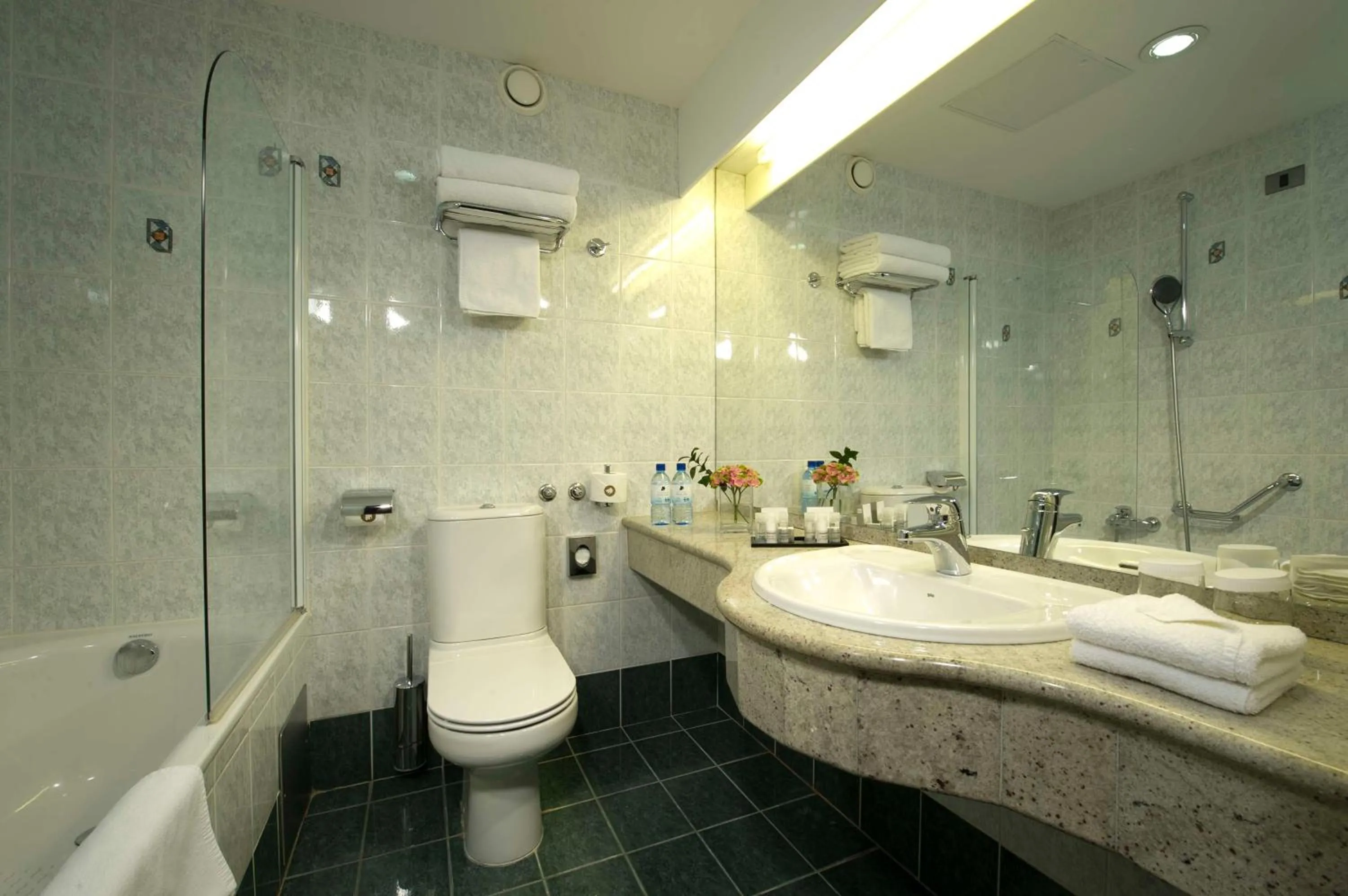 Bathroom in Best Western Premier Hotel Slon