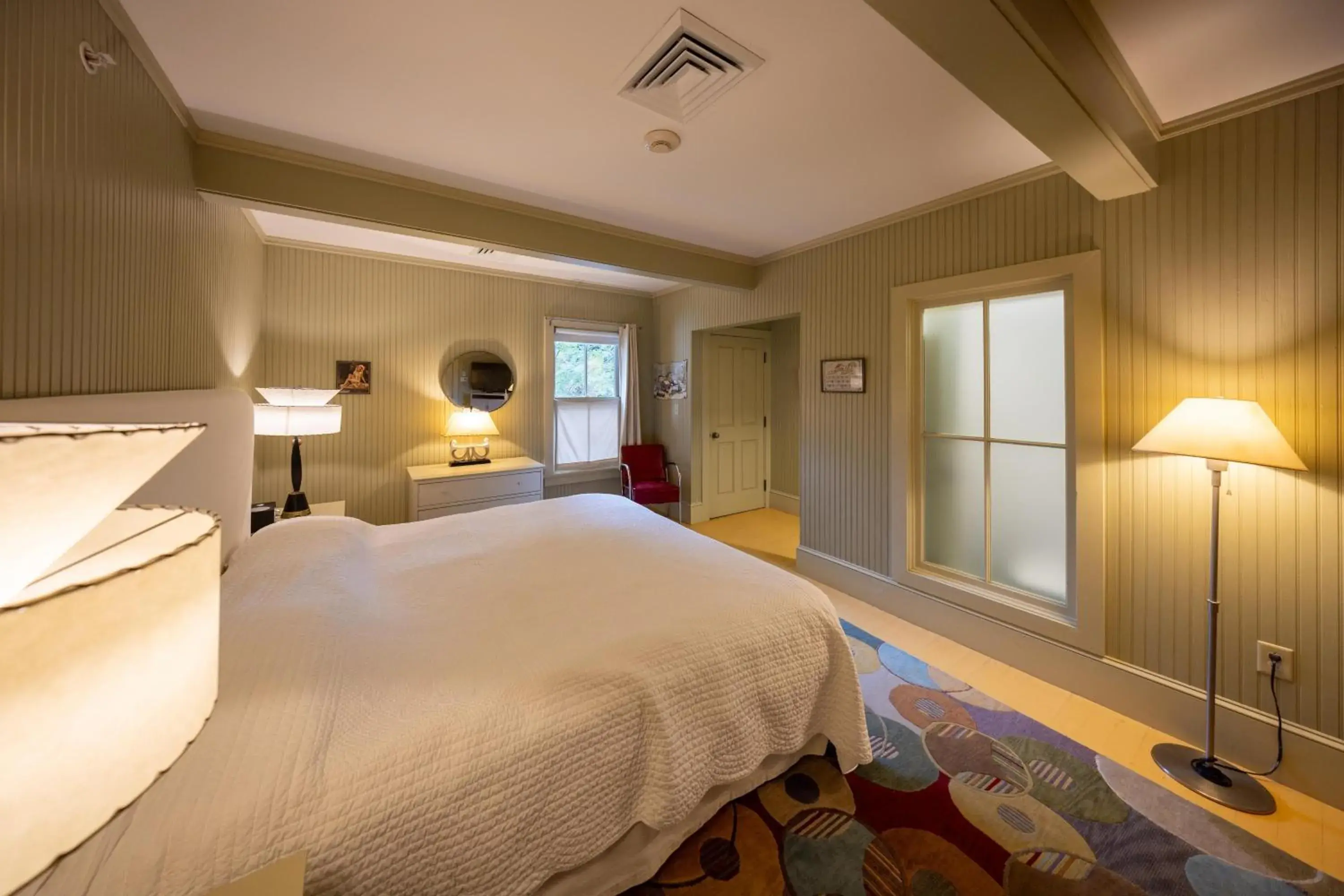 Deluxe Standard King Room in The Porches Inn at Mass MoCA Deluxe Standard King Room in The Porches Inn at Mass MoCA