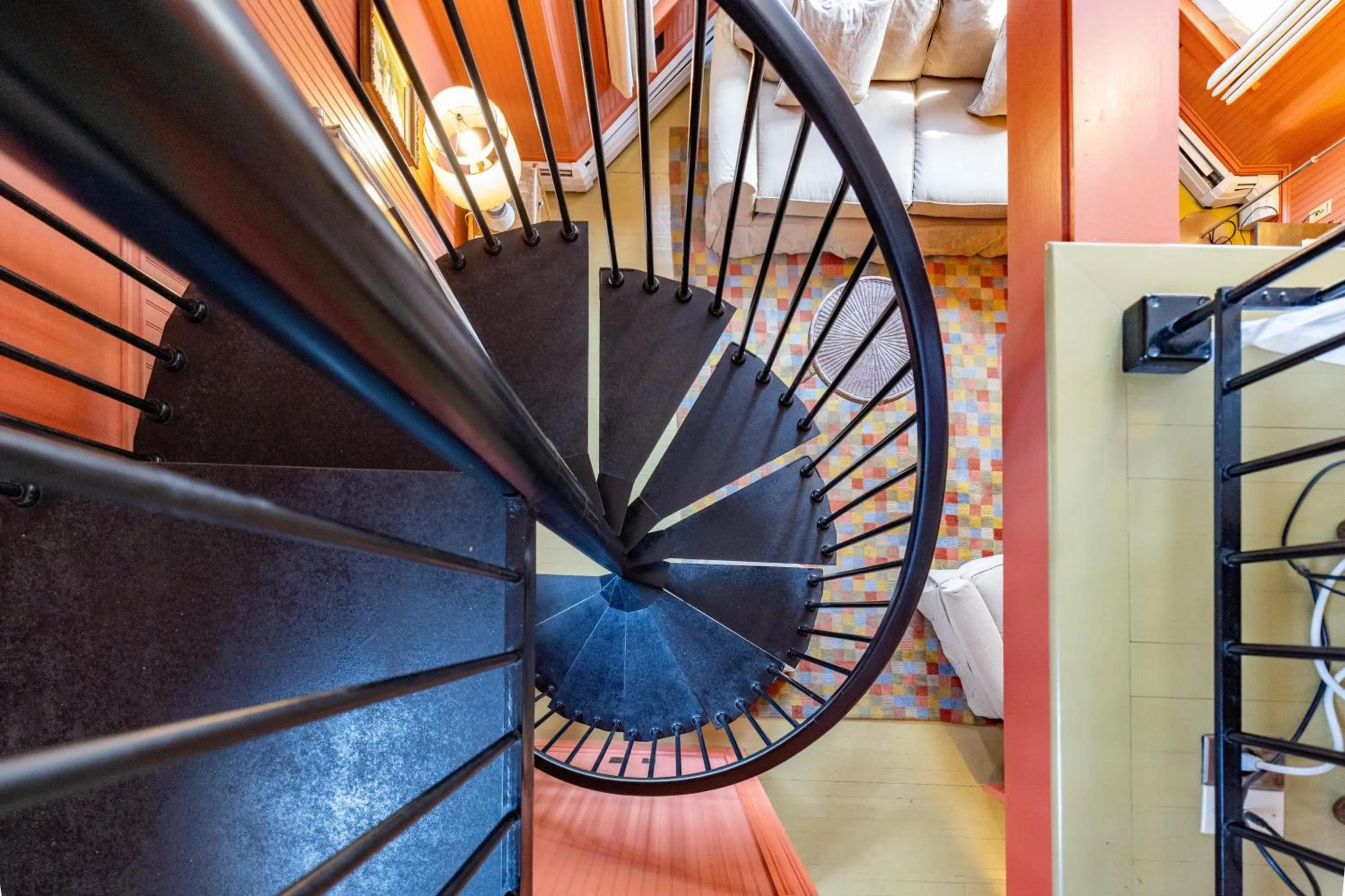 Decorative detail in The Porches Inn at Mass MoCA