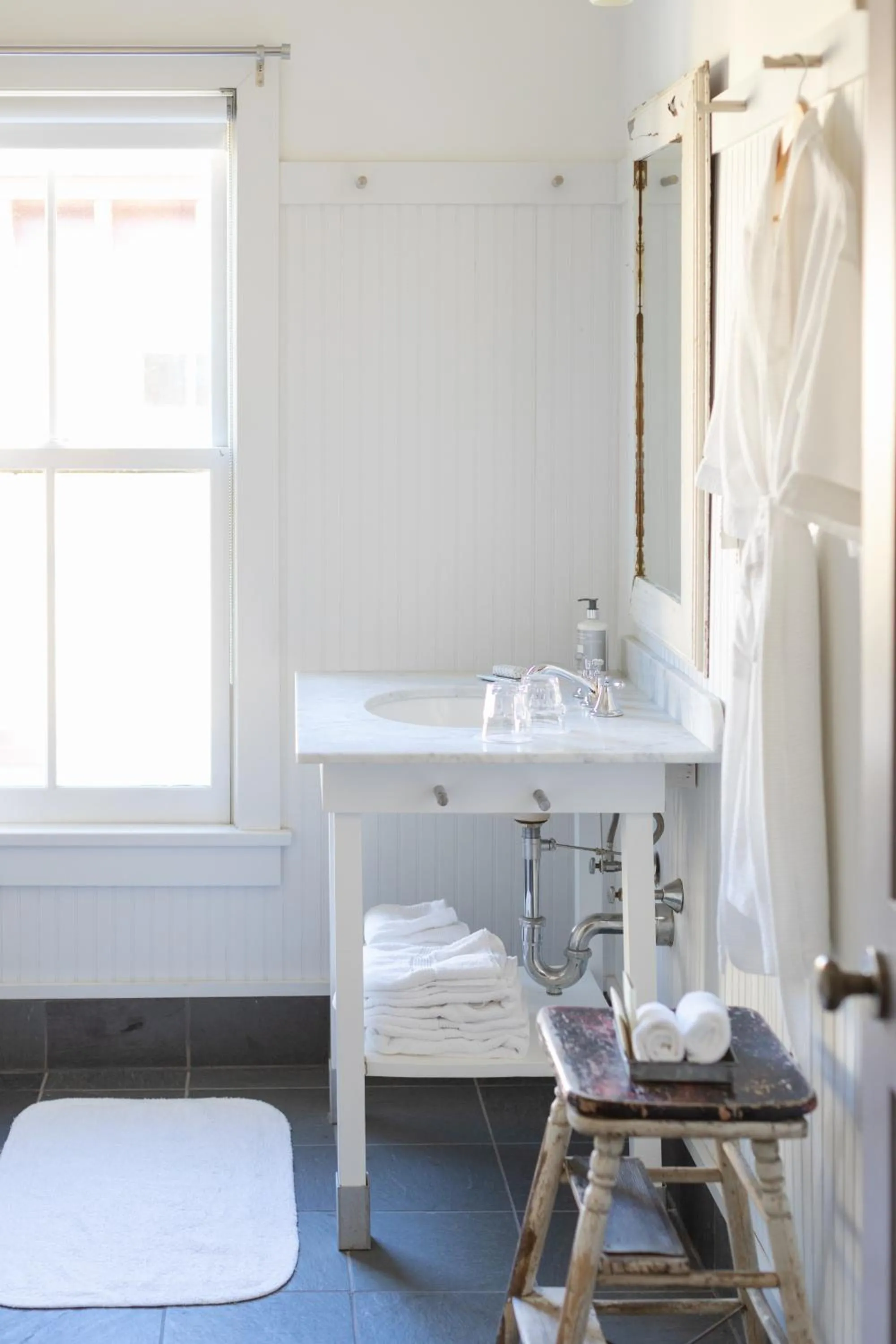 Bathroom in The Porches Inn at Mass MoCA