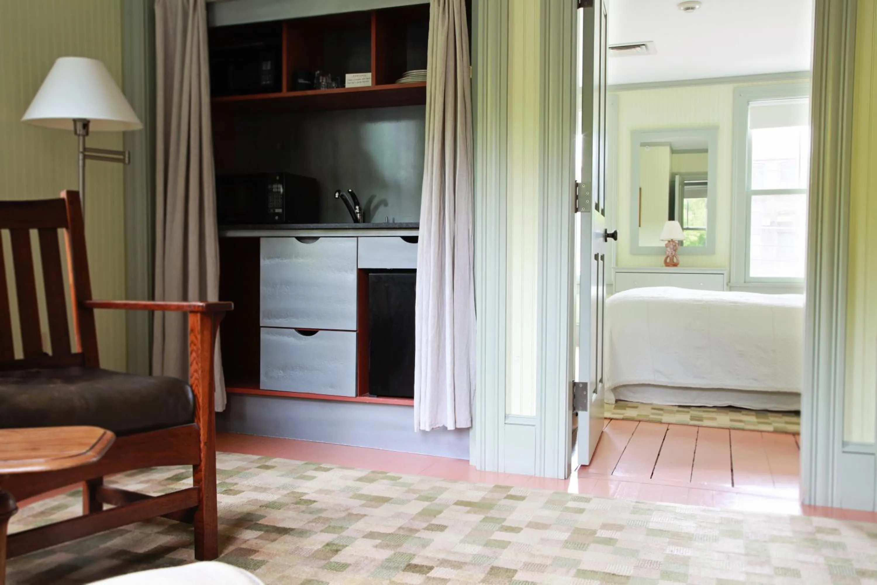 Decorative detail in The Porches Inn at Mass MoCA