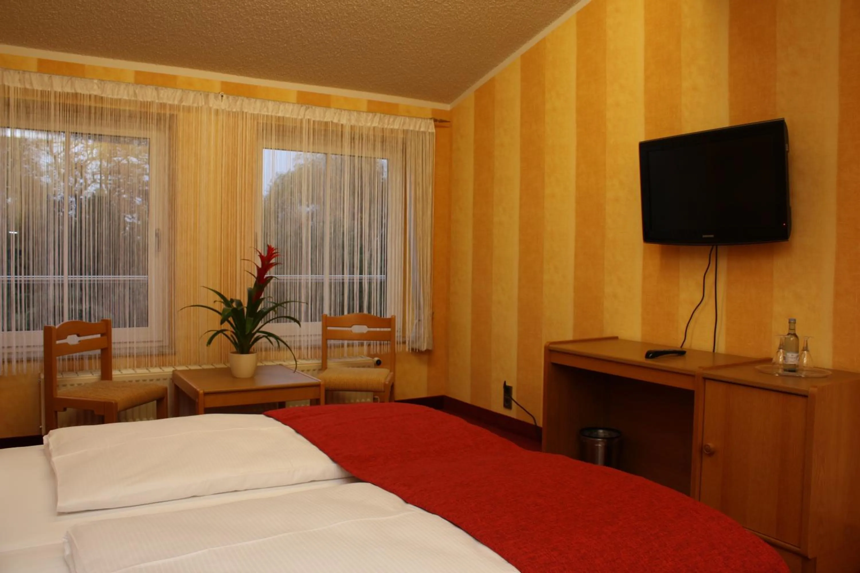 Bed in Hotel Eleganz