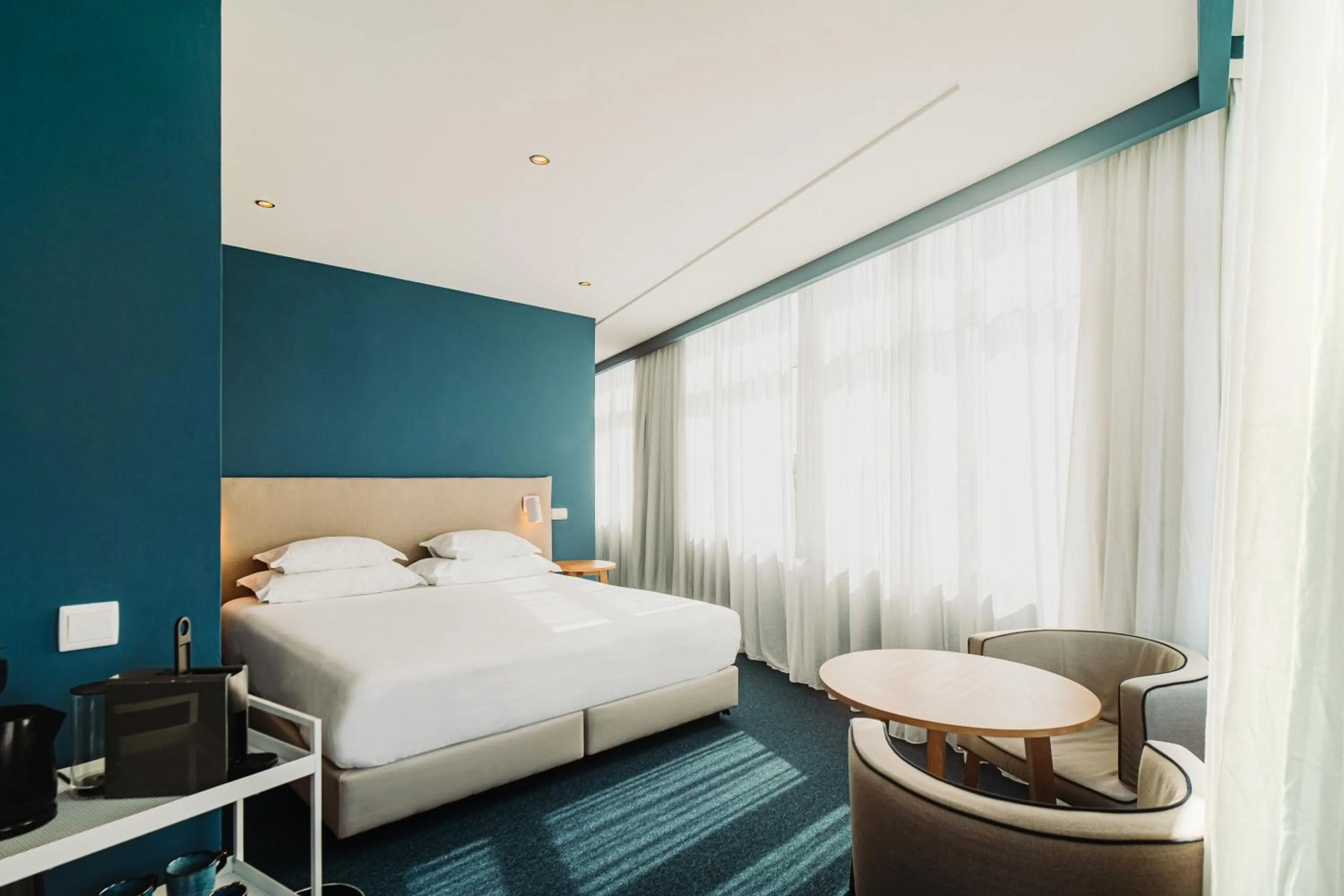 Bedroom, Bed in Velamar Boutique Hotel - Adults Friendly