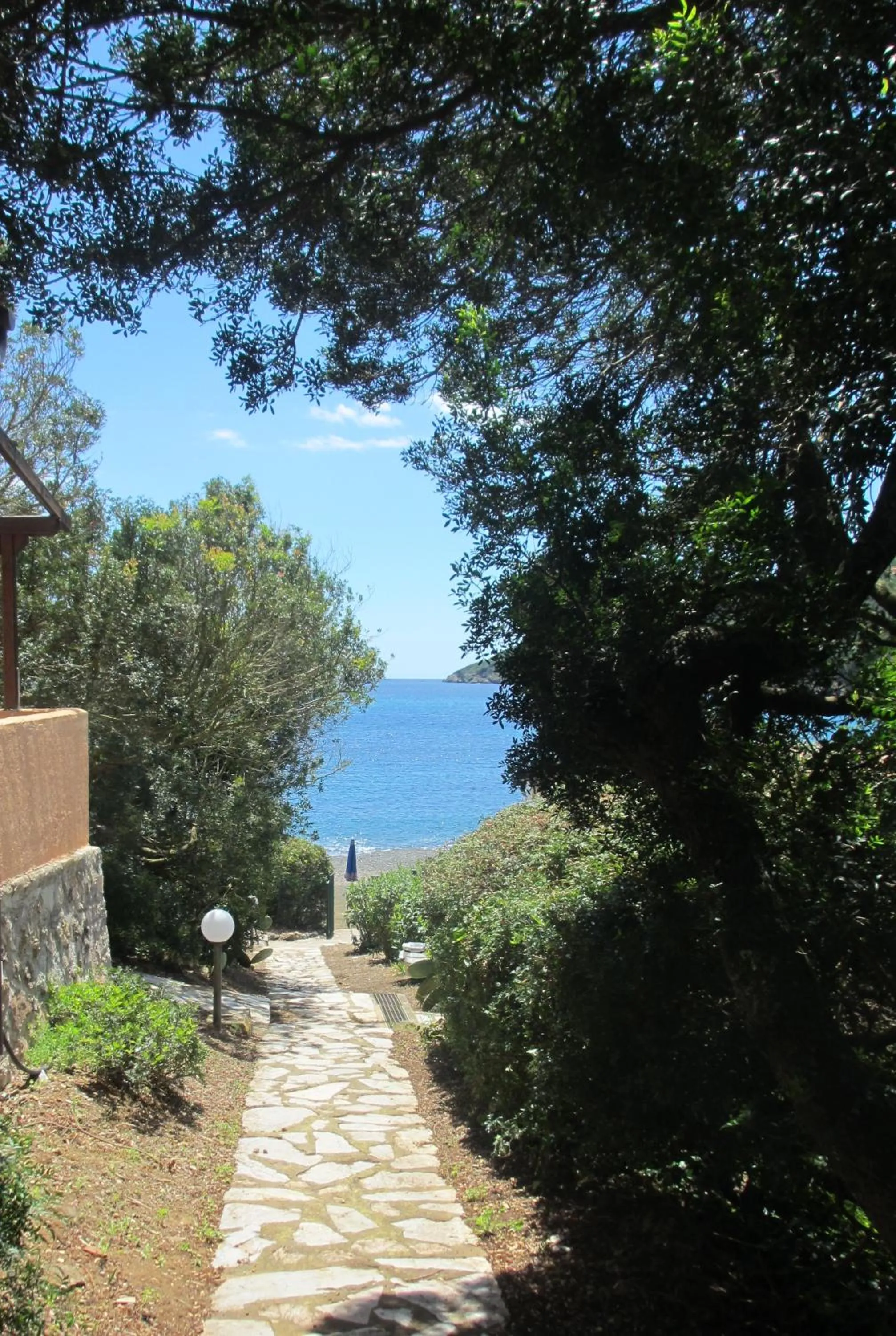 Natural landscape in Hotel Capo Sud