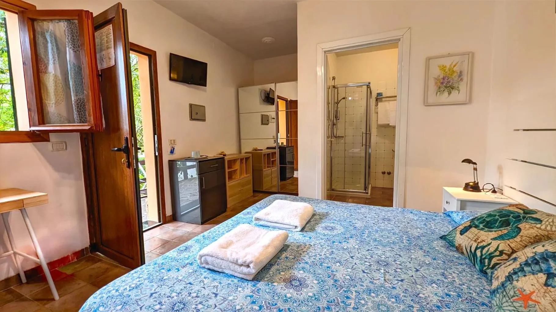 Bedroom in Hotel Capo Sud