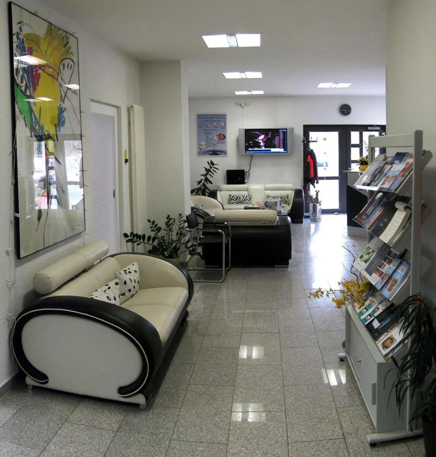 Lobby or reception in Gästehaus Perrin