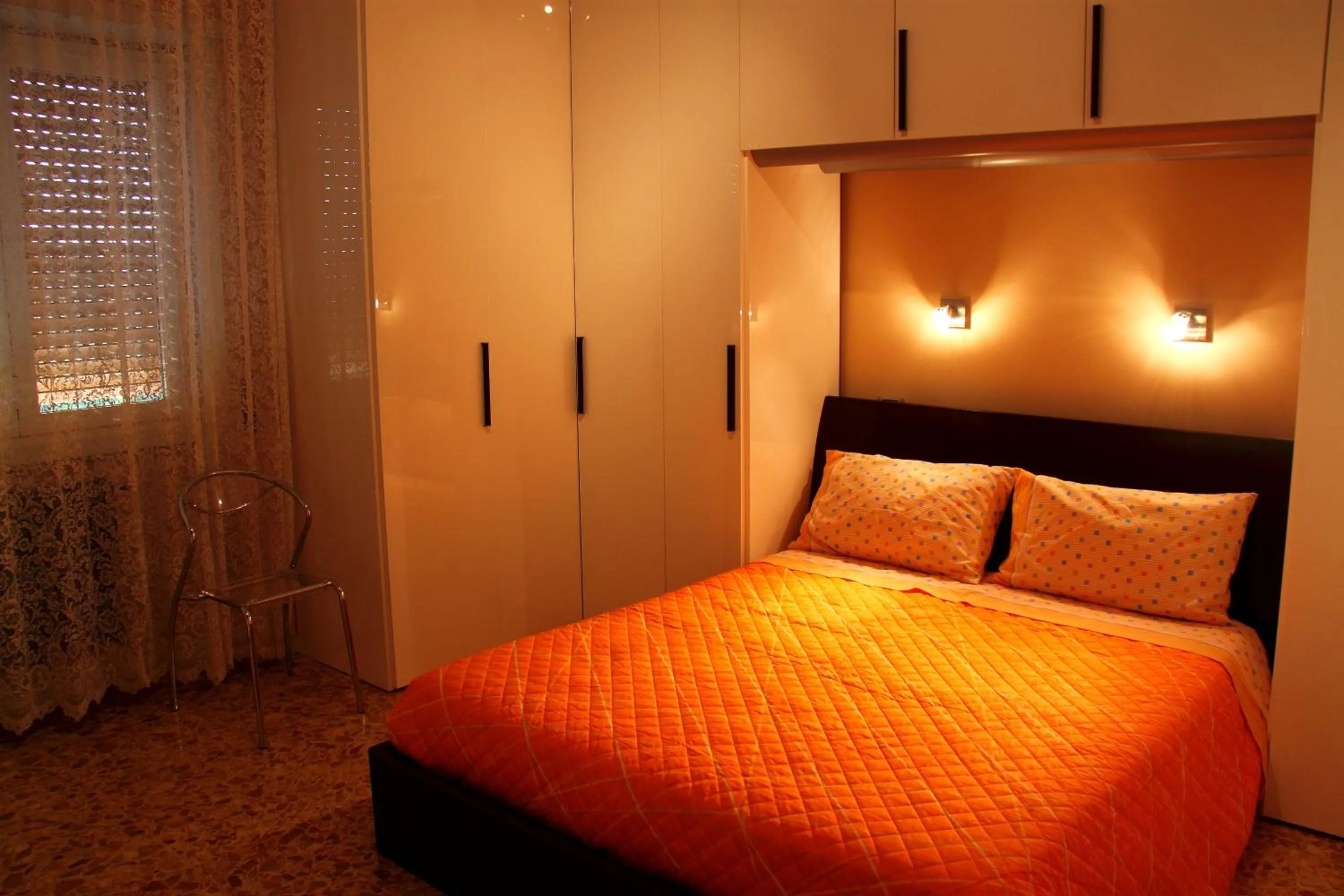 Bed in Hello Roma B&B