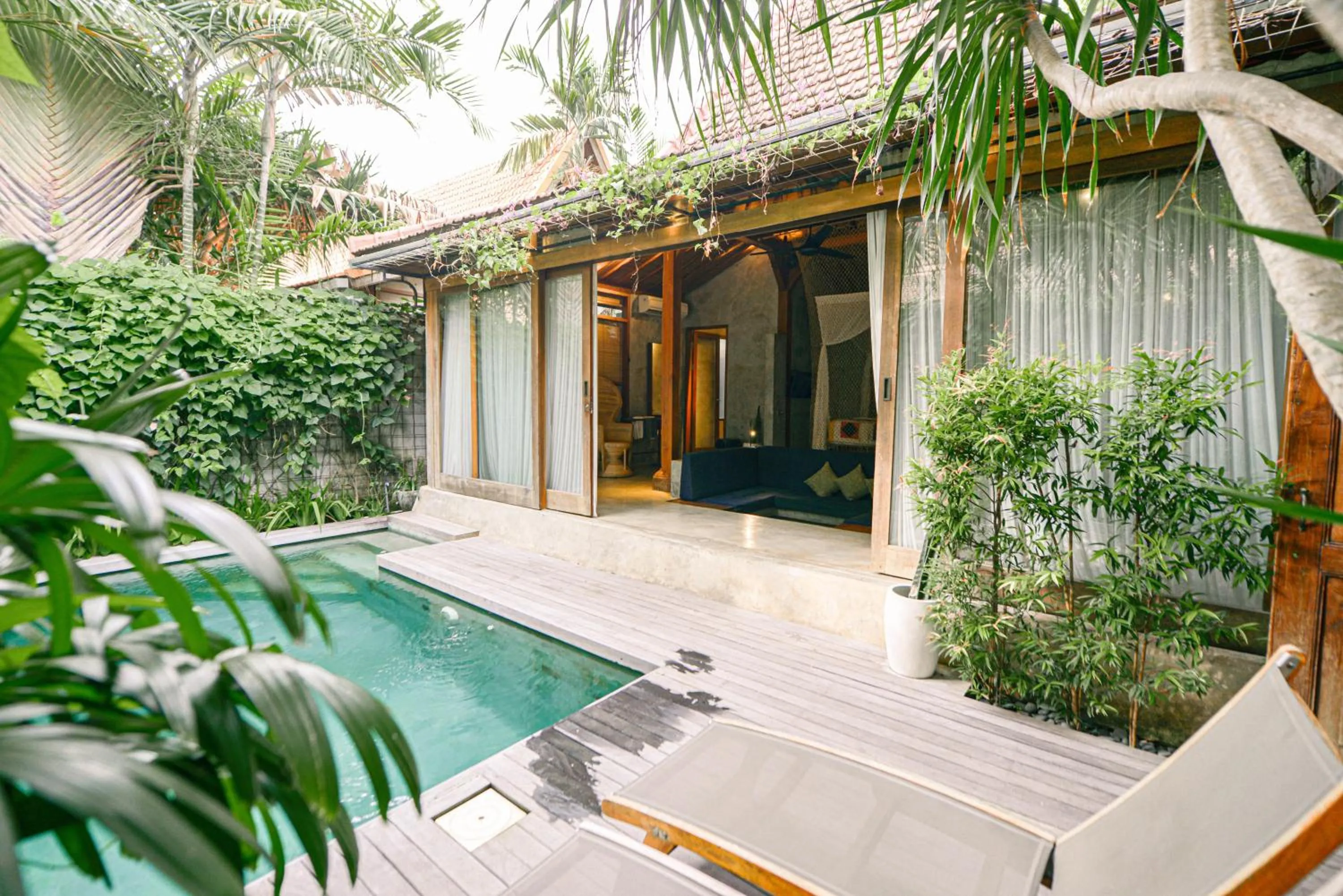 Pool view in ZIN Canggu Resort & Villas