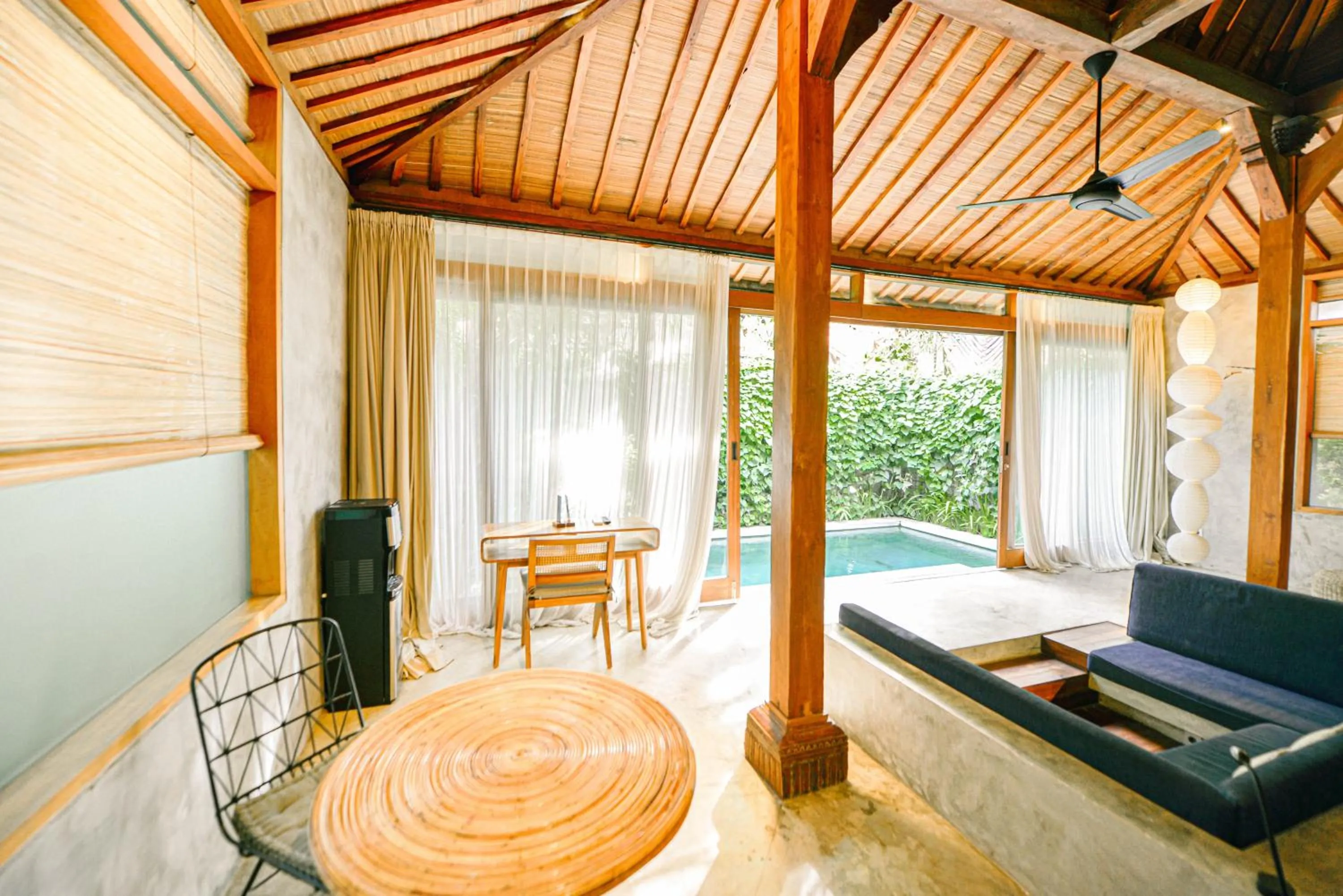 Living room, Bed in ZIN Canggu Resort & Villas