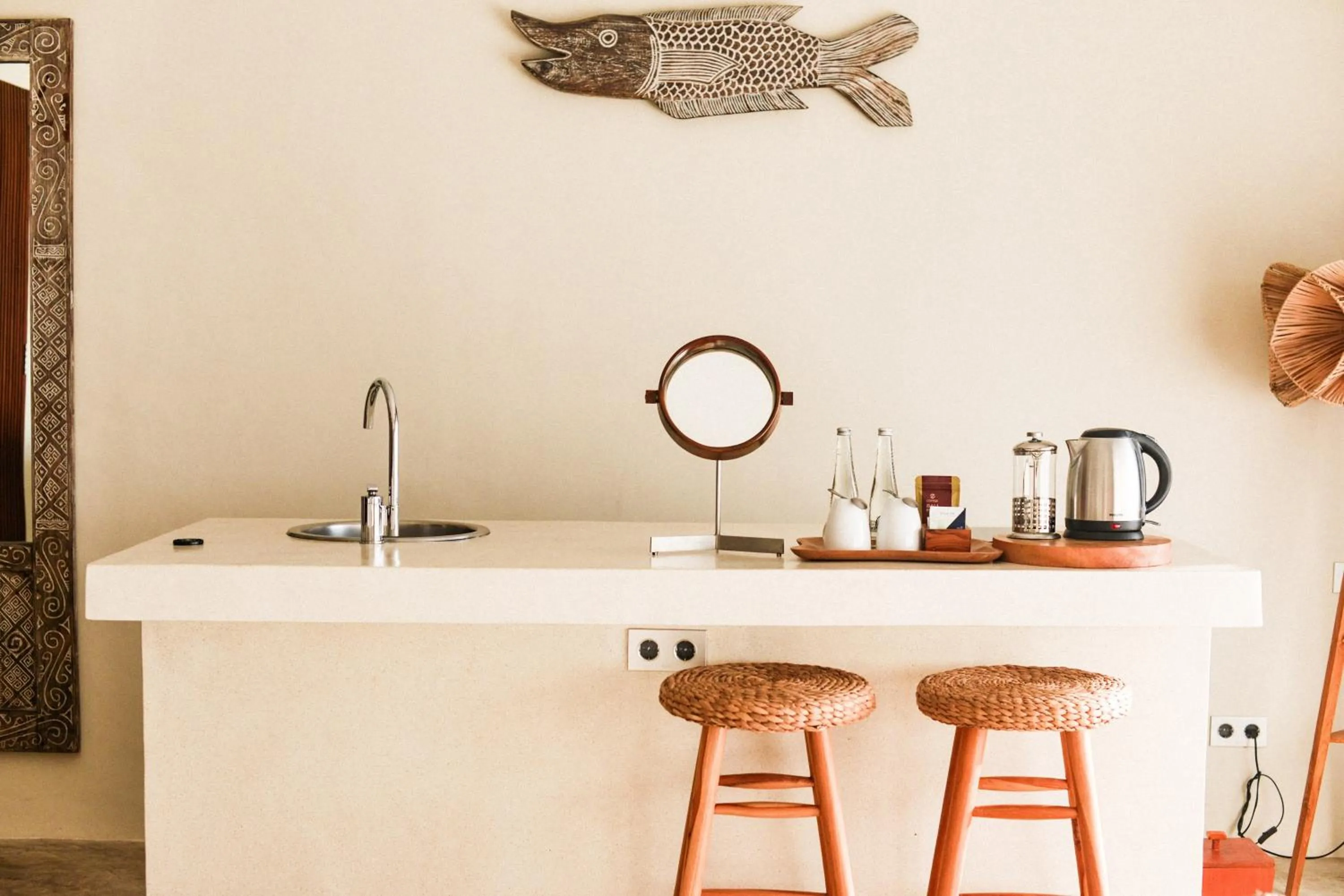 Kitchen or kitchenette in ZIN Canggu Resort & Villas