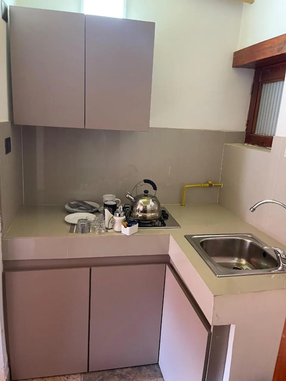 kitchen in Hotel La Cochera