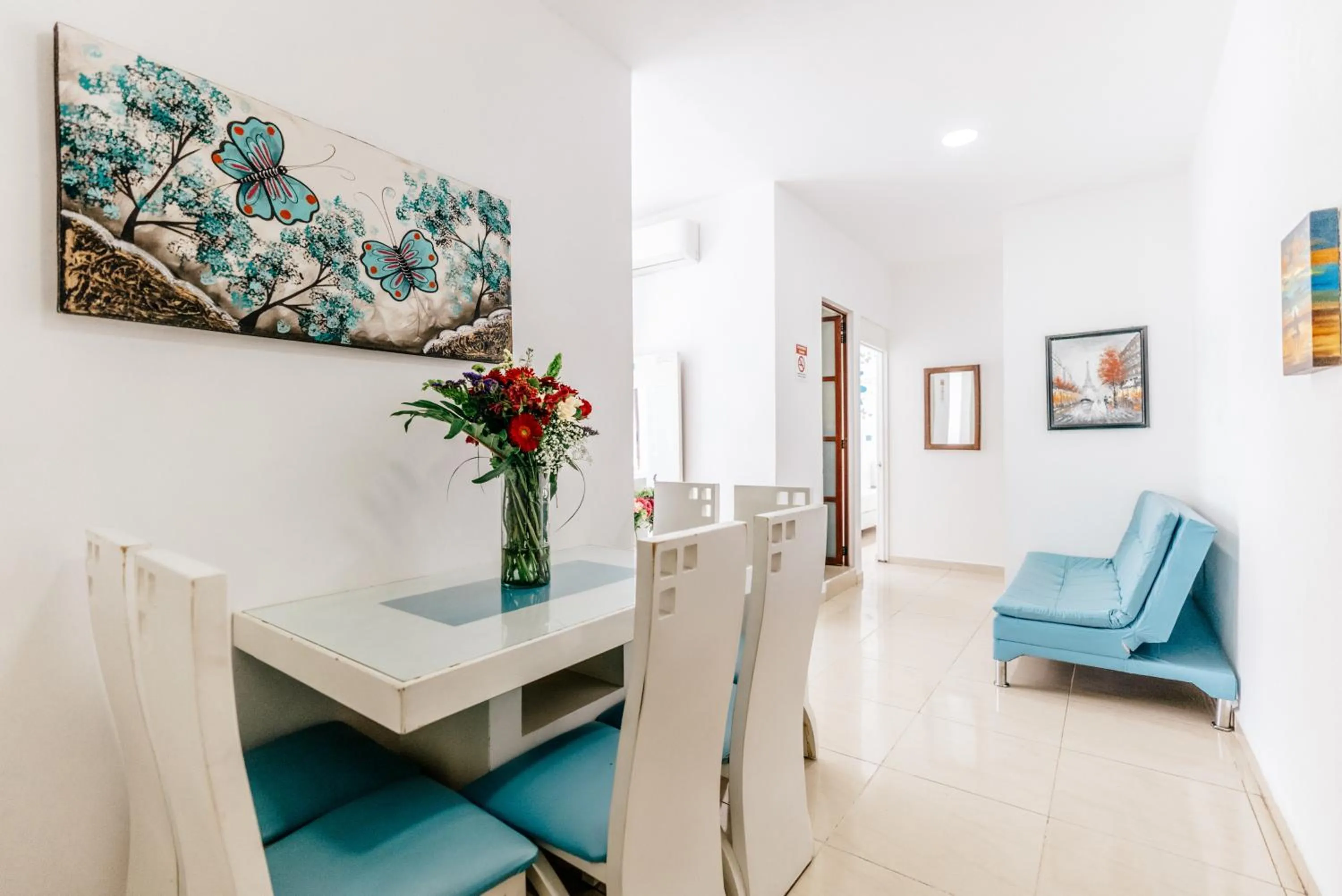 Seating area in Loft Hotel Malecón Vallarta