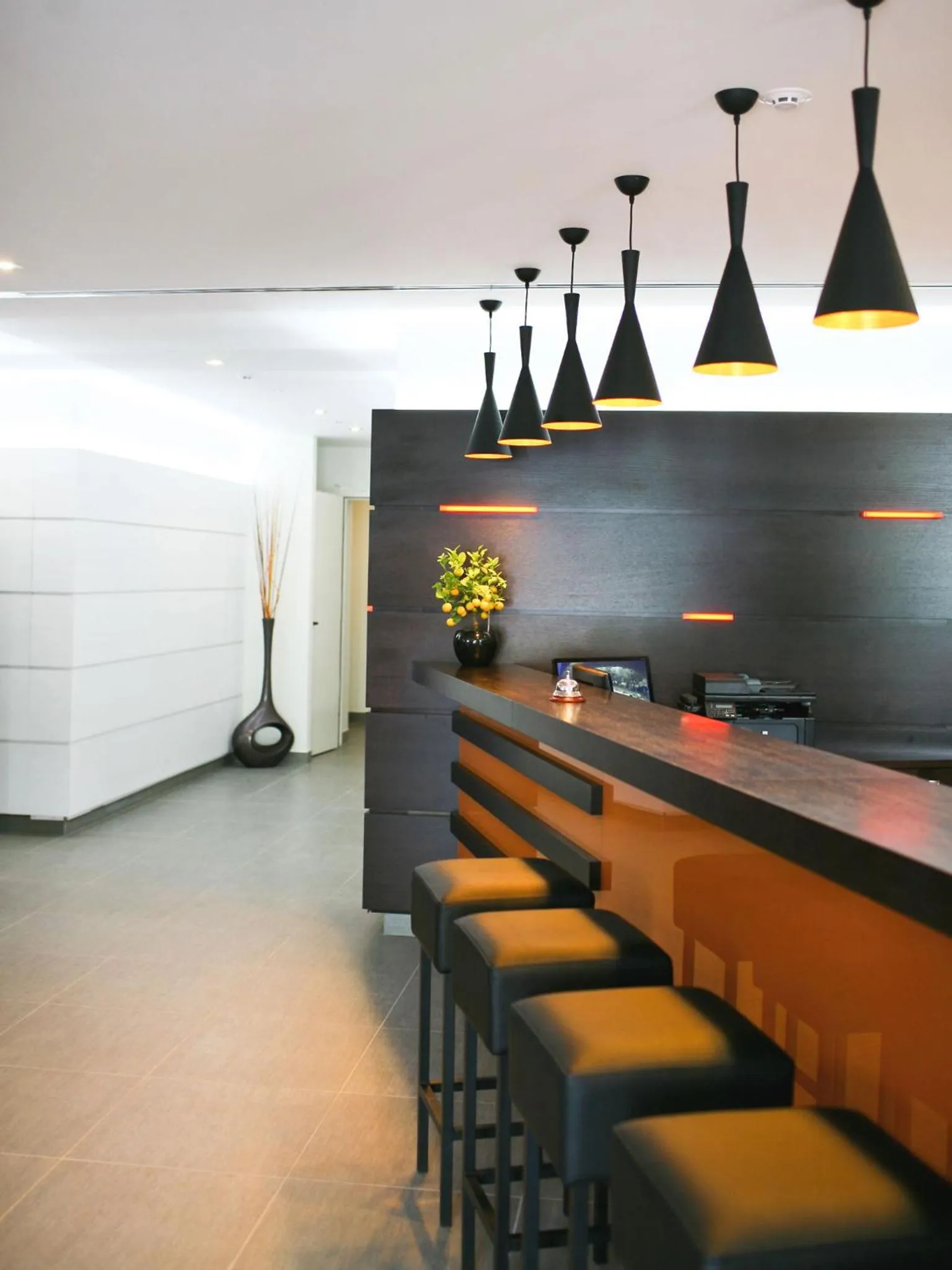 Lobby or reception in City Park Hotel by CHM