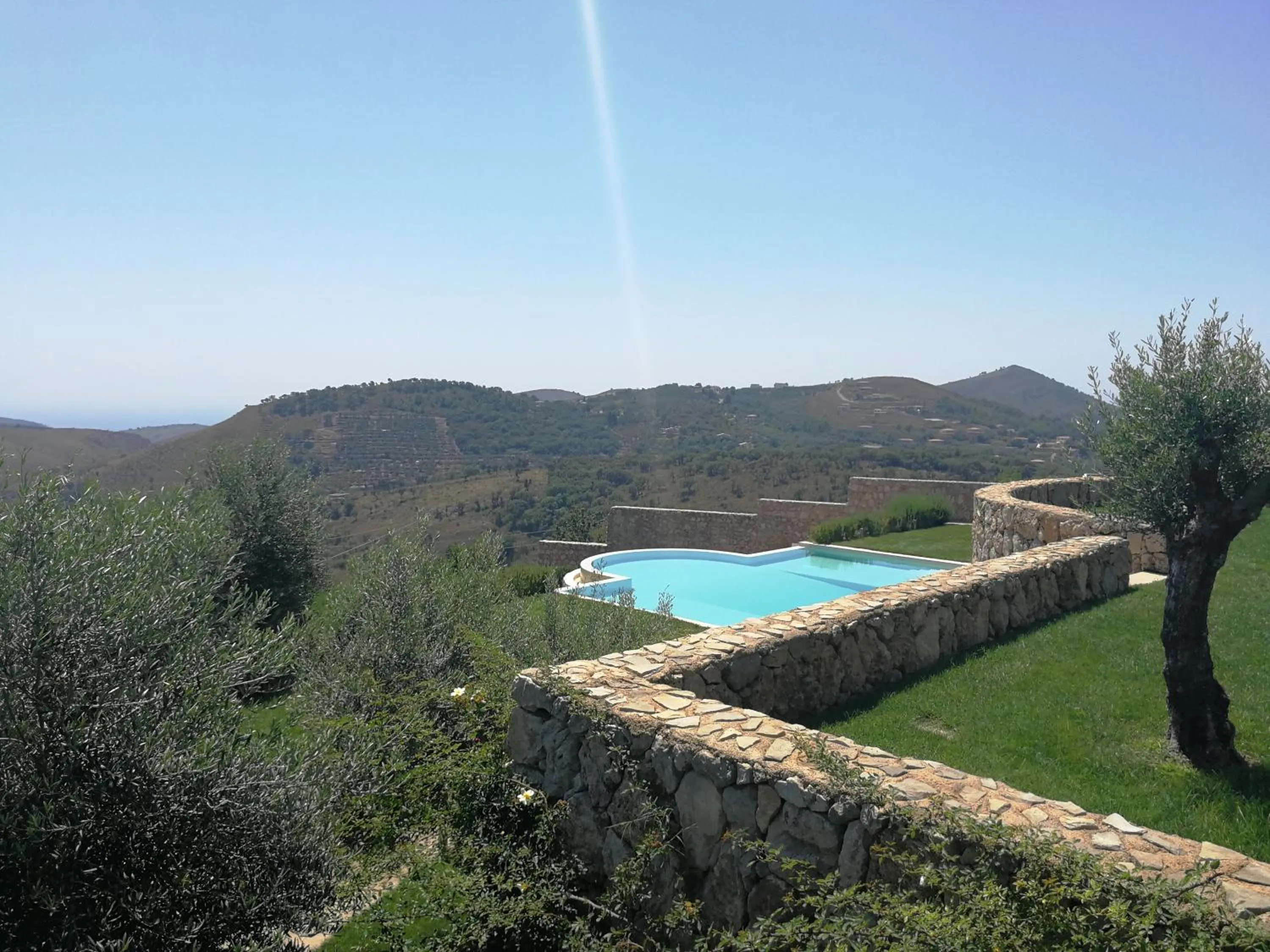 Garden view in Collina Degli Ulivi B&B