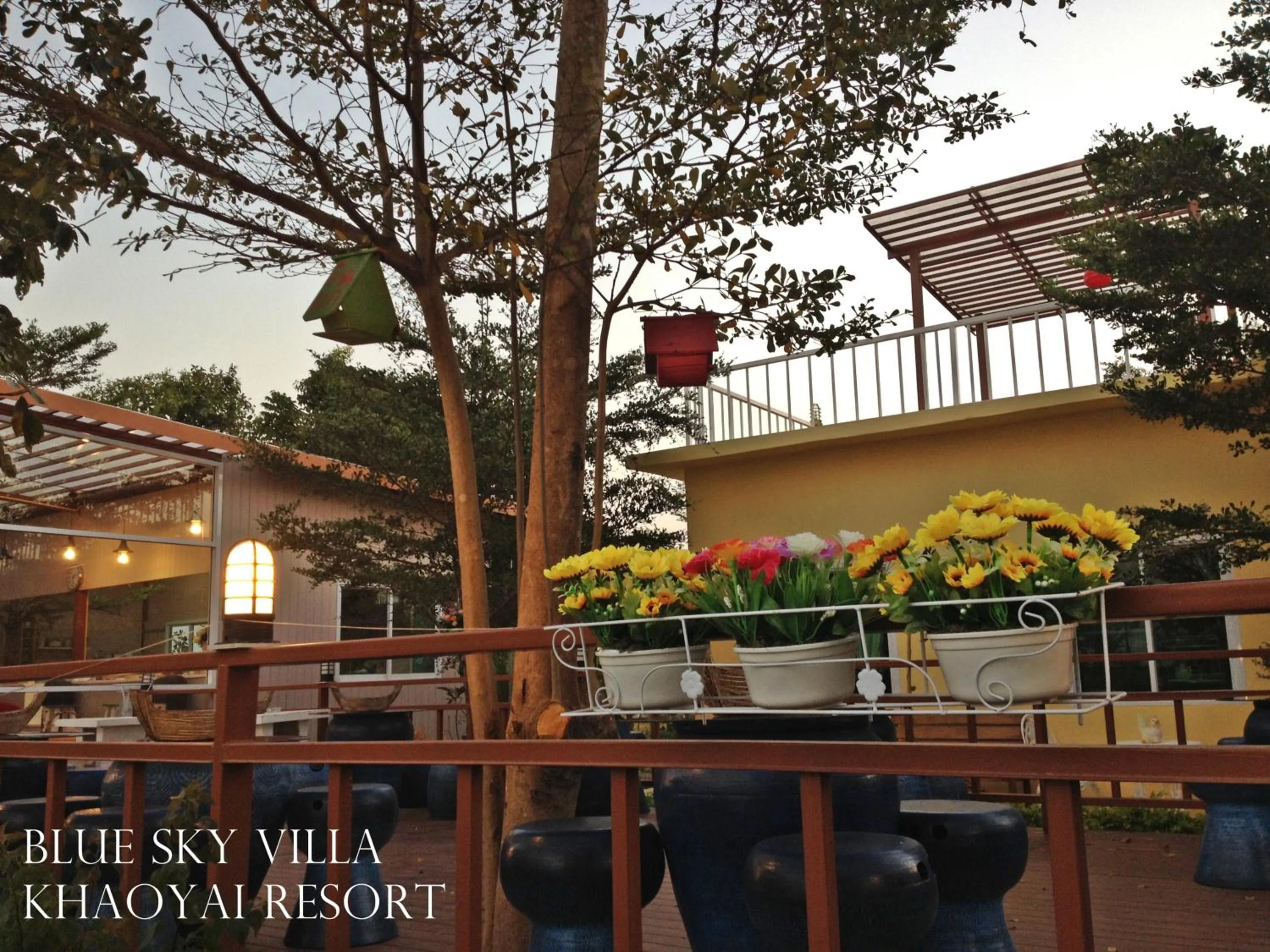 Restaurant/places to eat in Blue Sky Villa Khao Yai