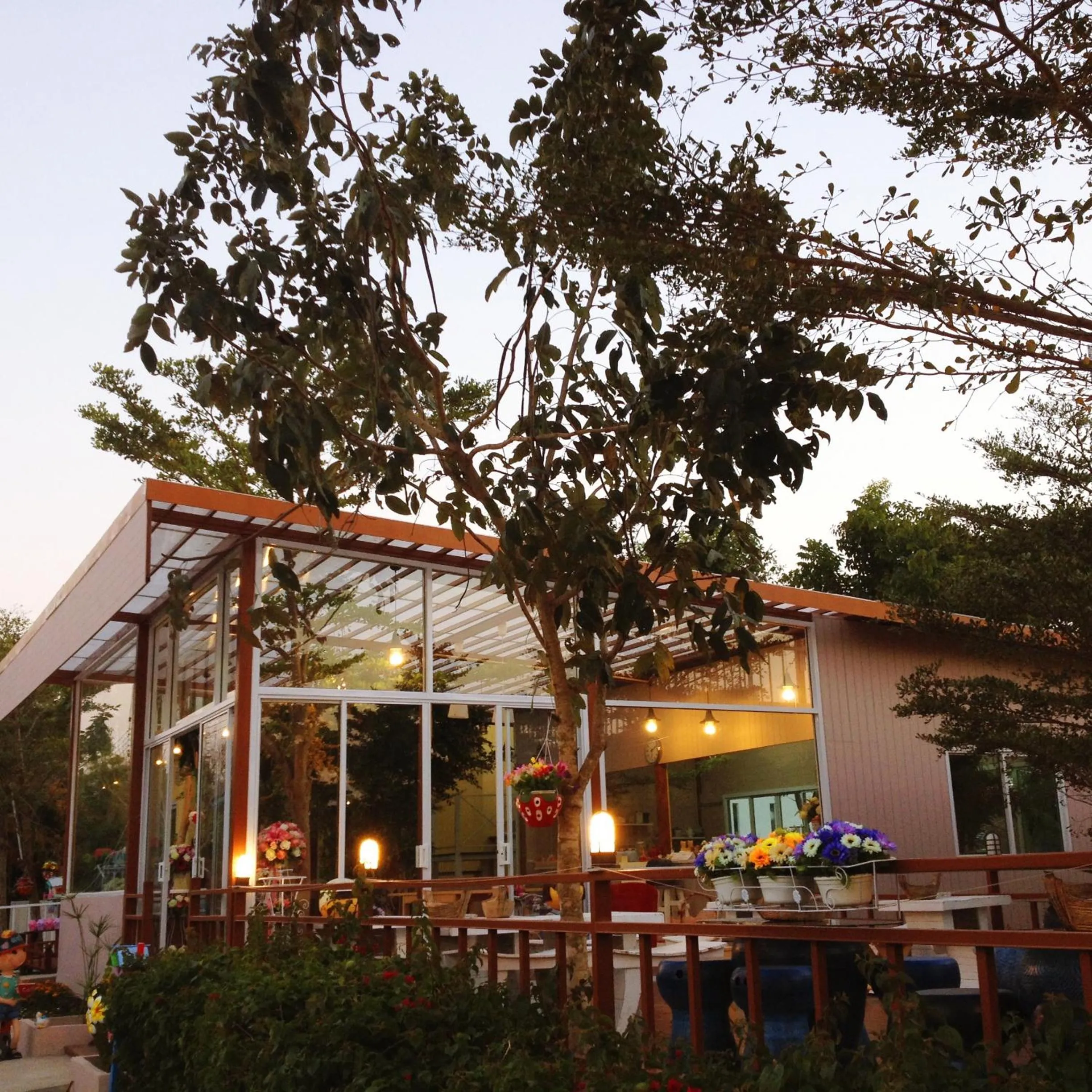 Property building in Blue Sky Villa Khao Yai