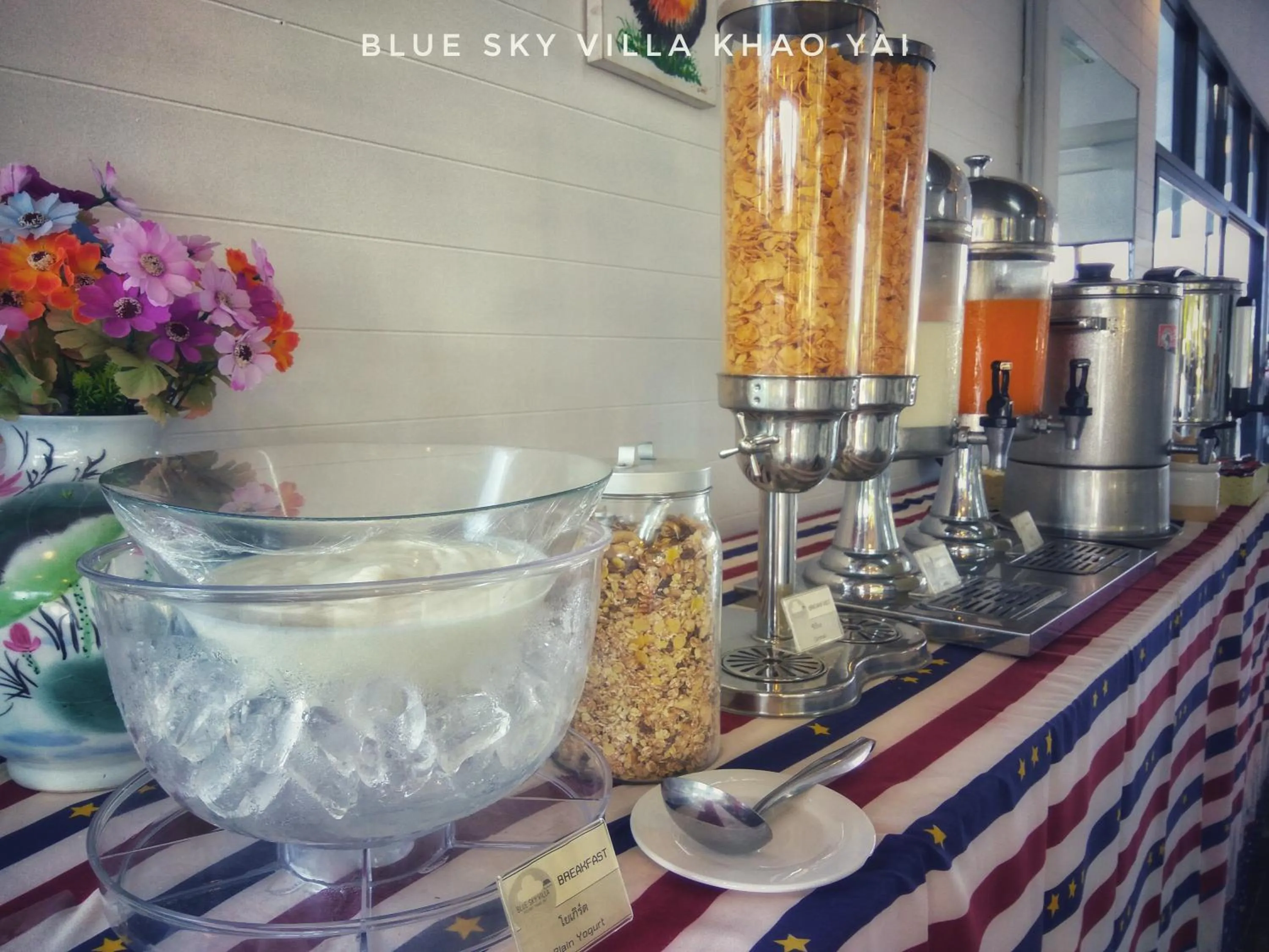 Restaurant/places to eat in Blue Sky Villa Khao Yai