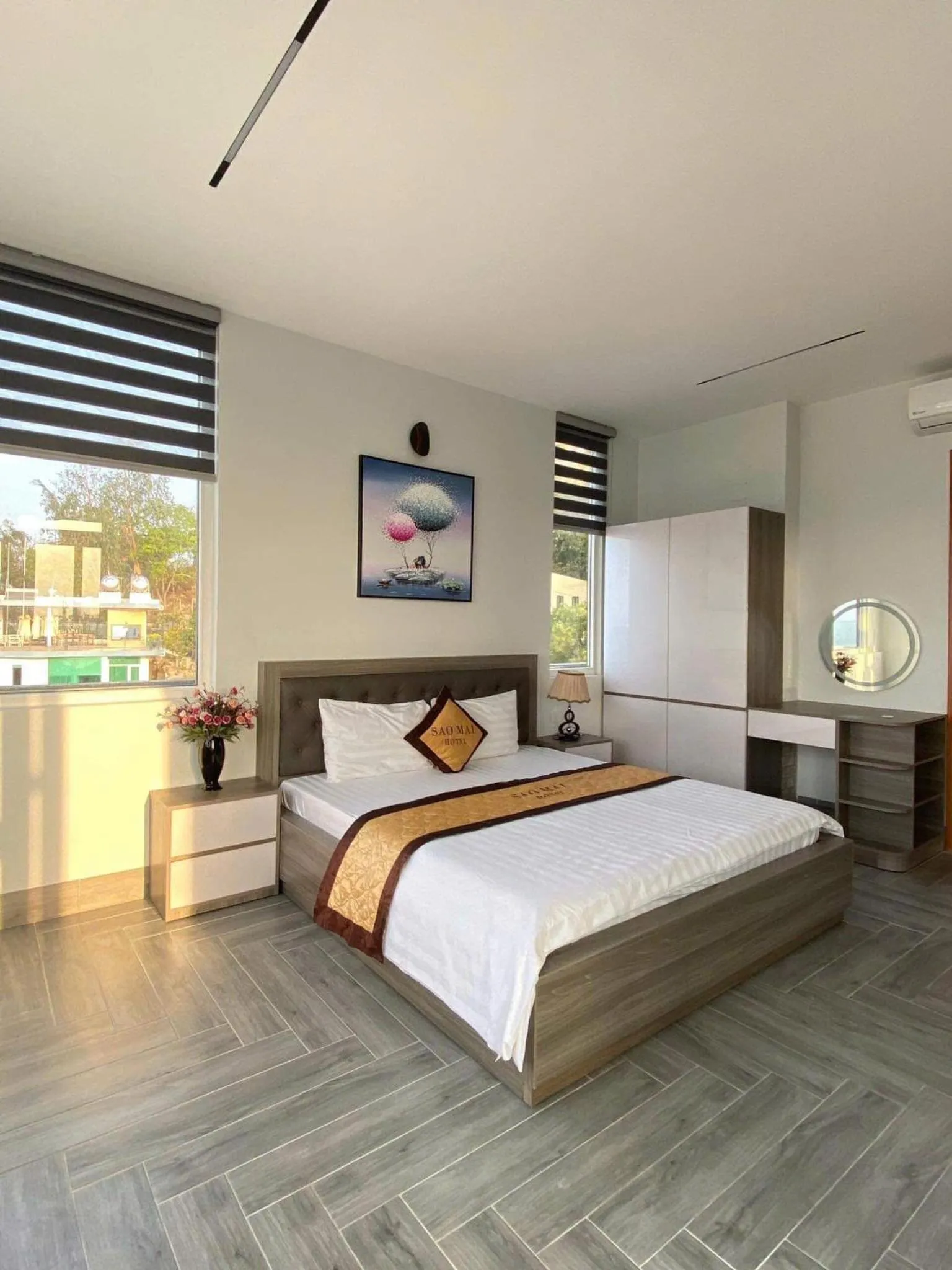 Bed in Sao Mai Hotel & Apartment