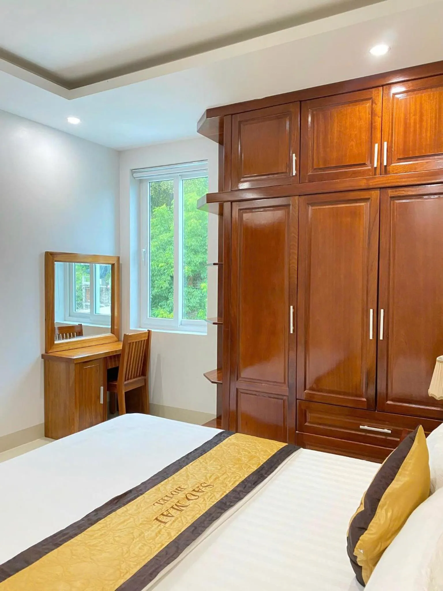 Bed in Sao Mai Hotel & Apartment