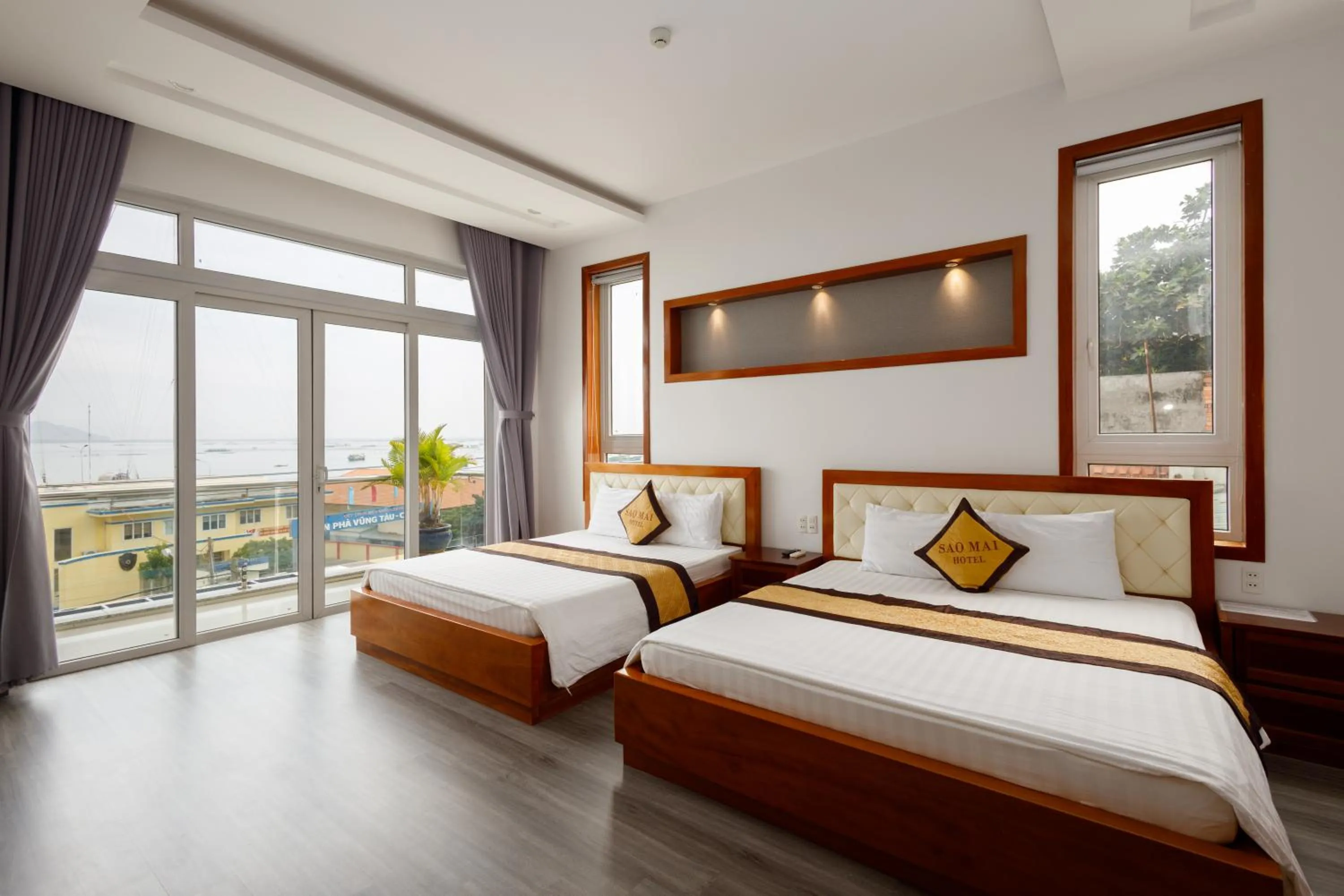 Bed in Sao Mai Hotel & Apartment