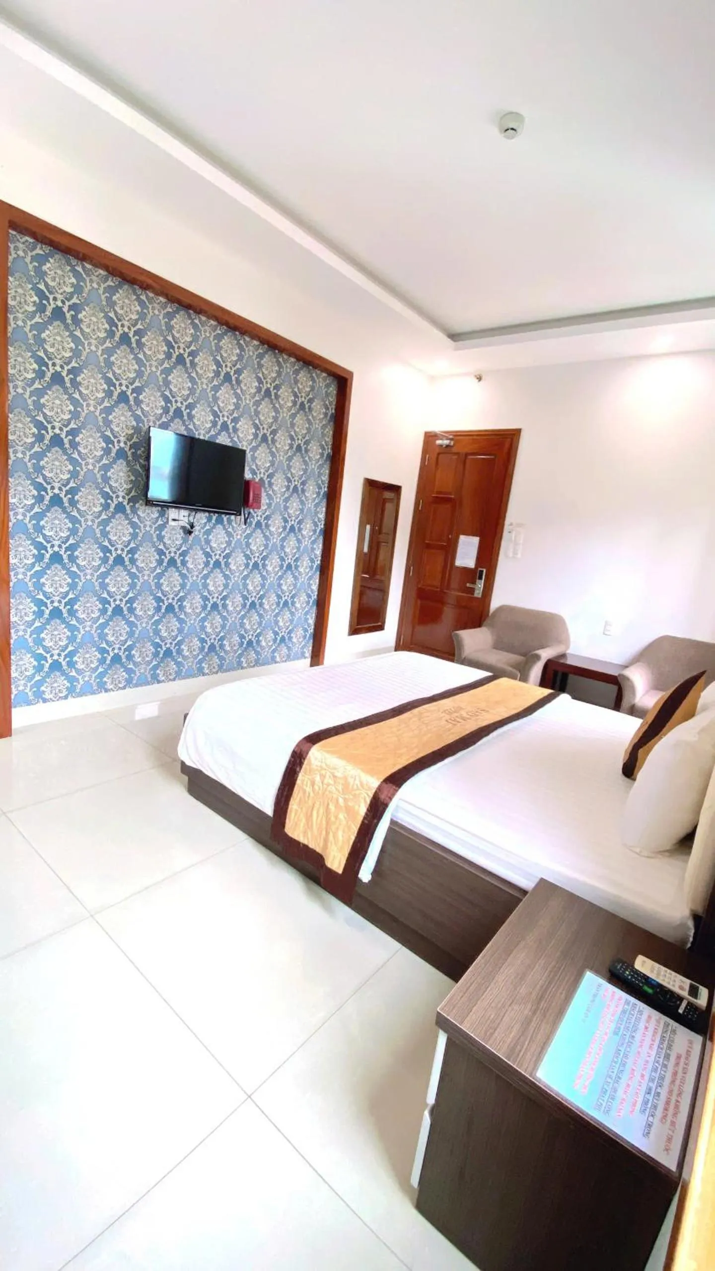 Bed in Sao Mai Hotel & Apartment