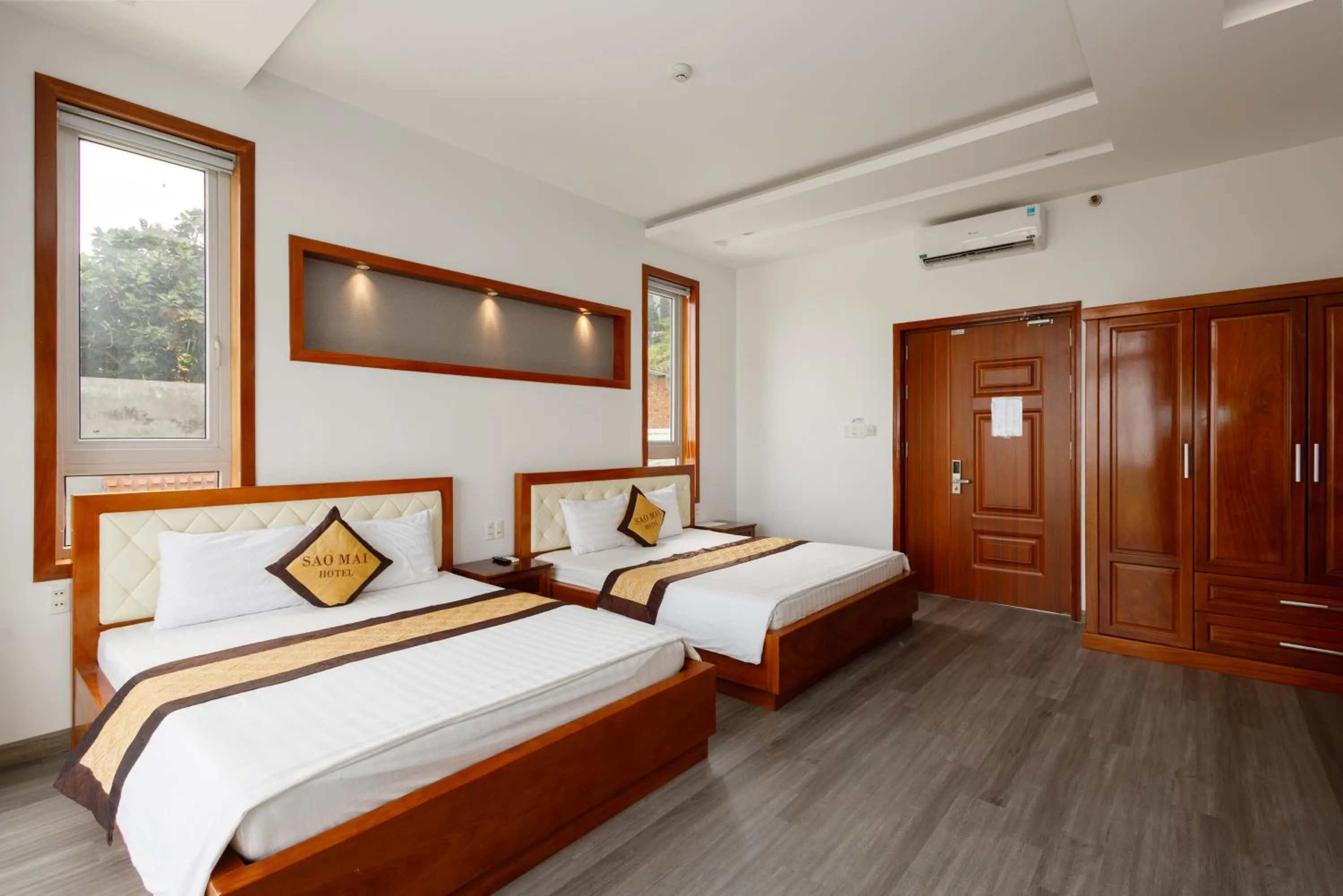 Bed in Sao Mai Hotel & Apartment