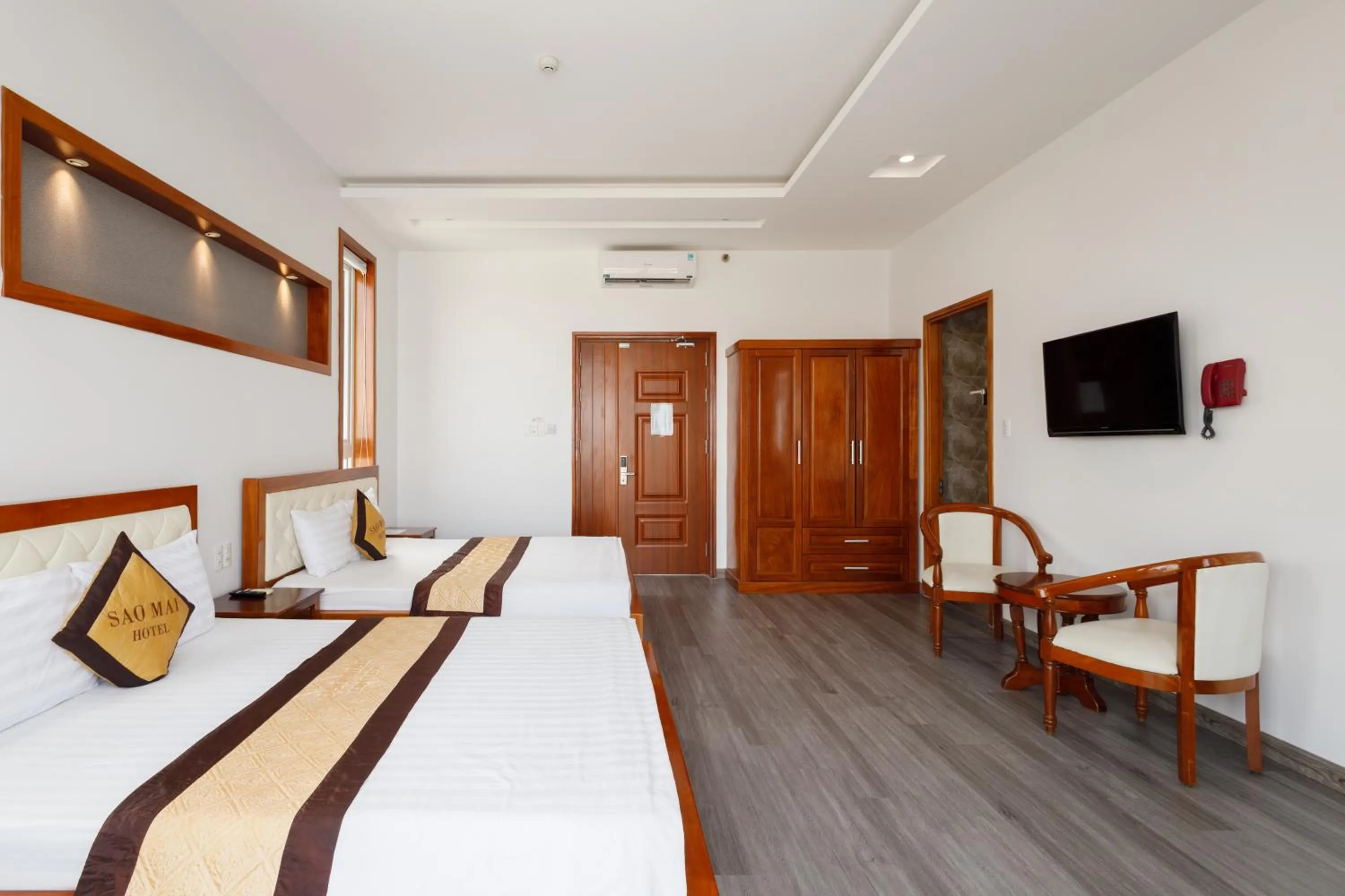 Bed in Sao Mai Hotel & Apartment